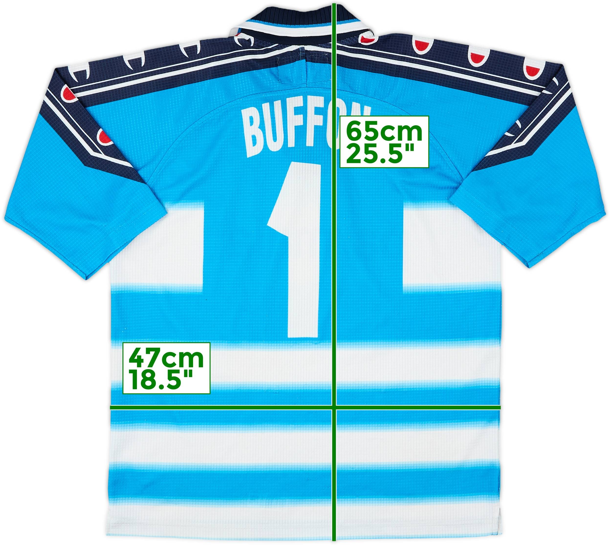 Camiseta de portero S/S del Parma 1999-00 Buffon #1 - 7/10 - (M)