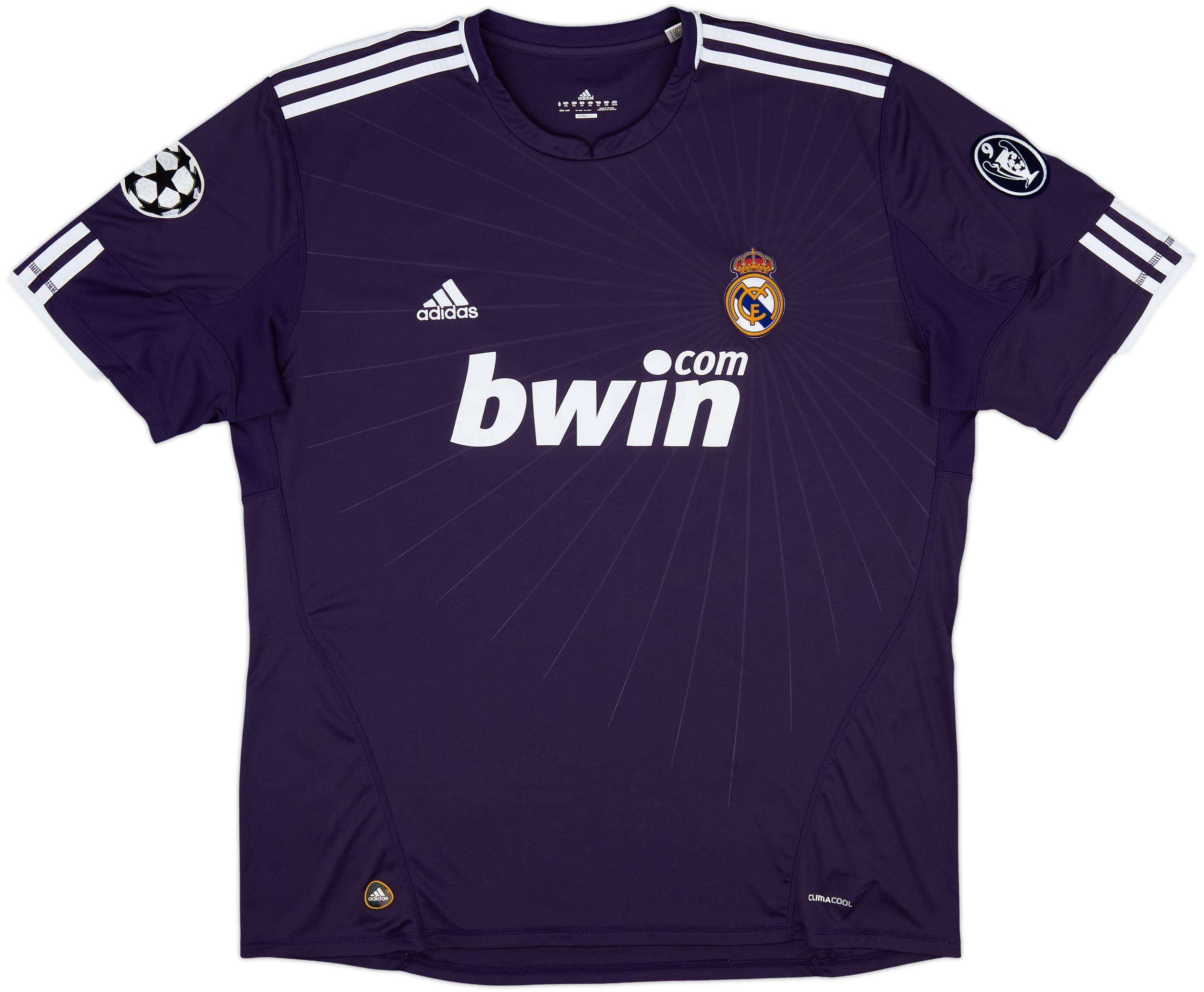 2010-11 Real Madrid CL Third Shirt Ronaldo #7 - 9/10 - (XXL)