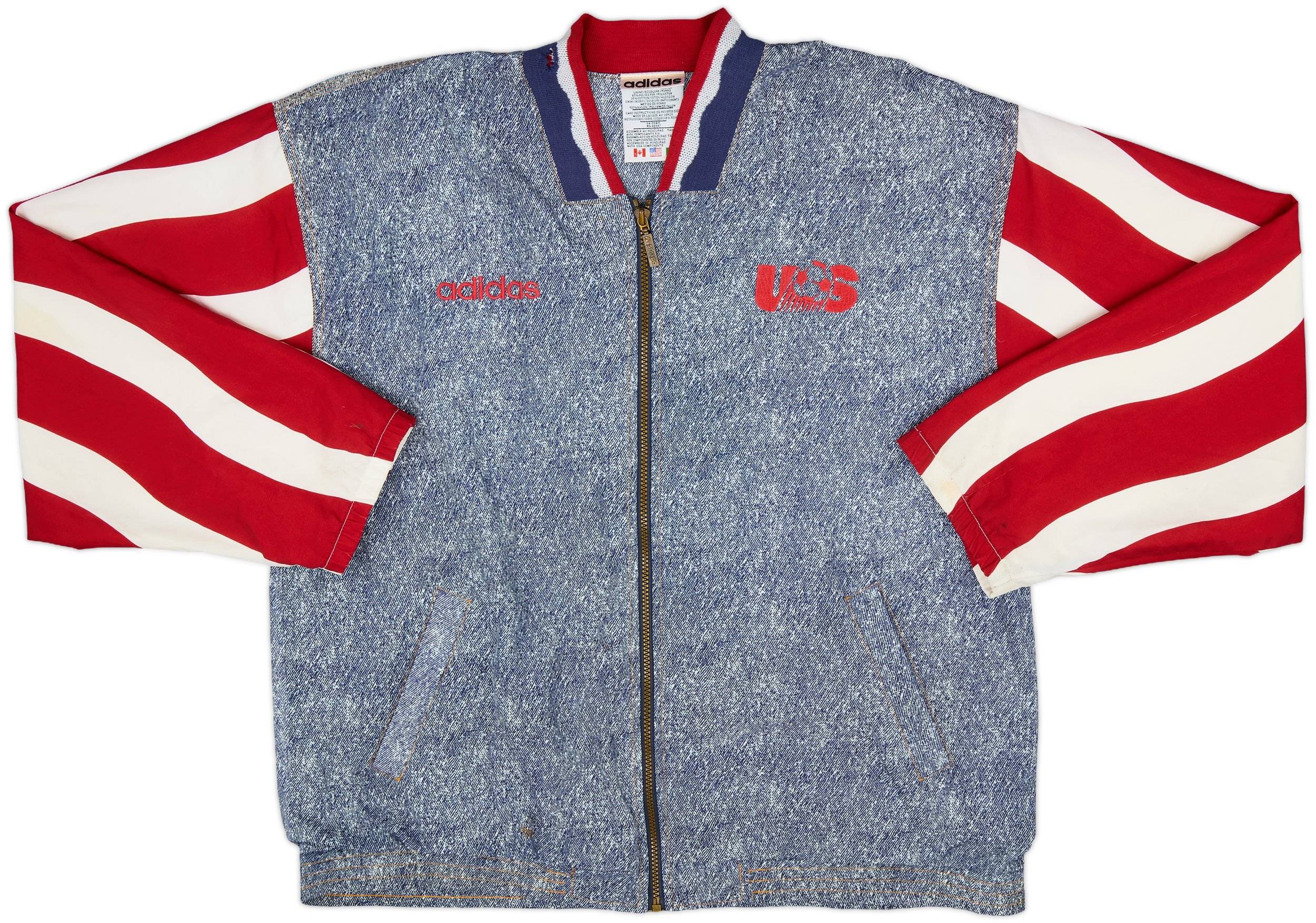 1994 USA adidas Track Jacket - 7/10 - (M)