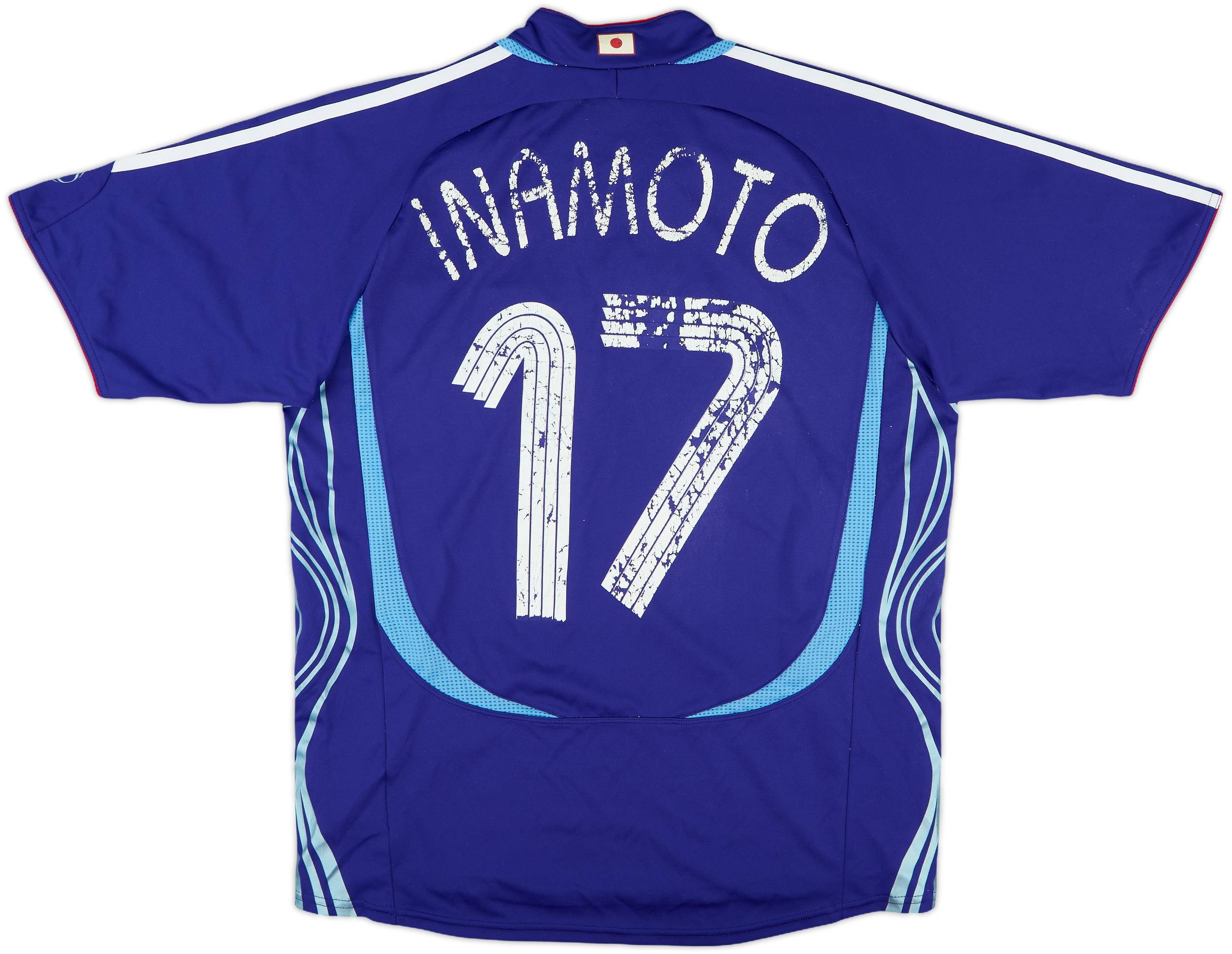 2006-08 Japan Home Shirt Inamoto #17 - 4/10 - (S)
