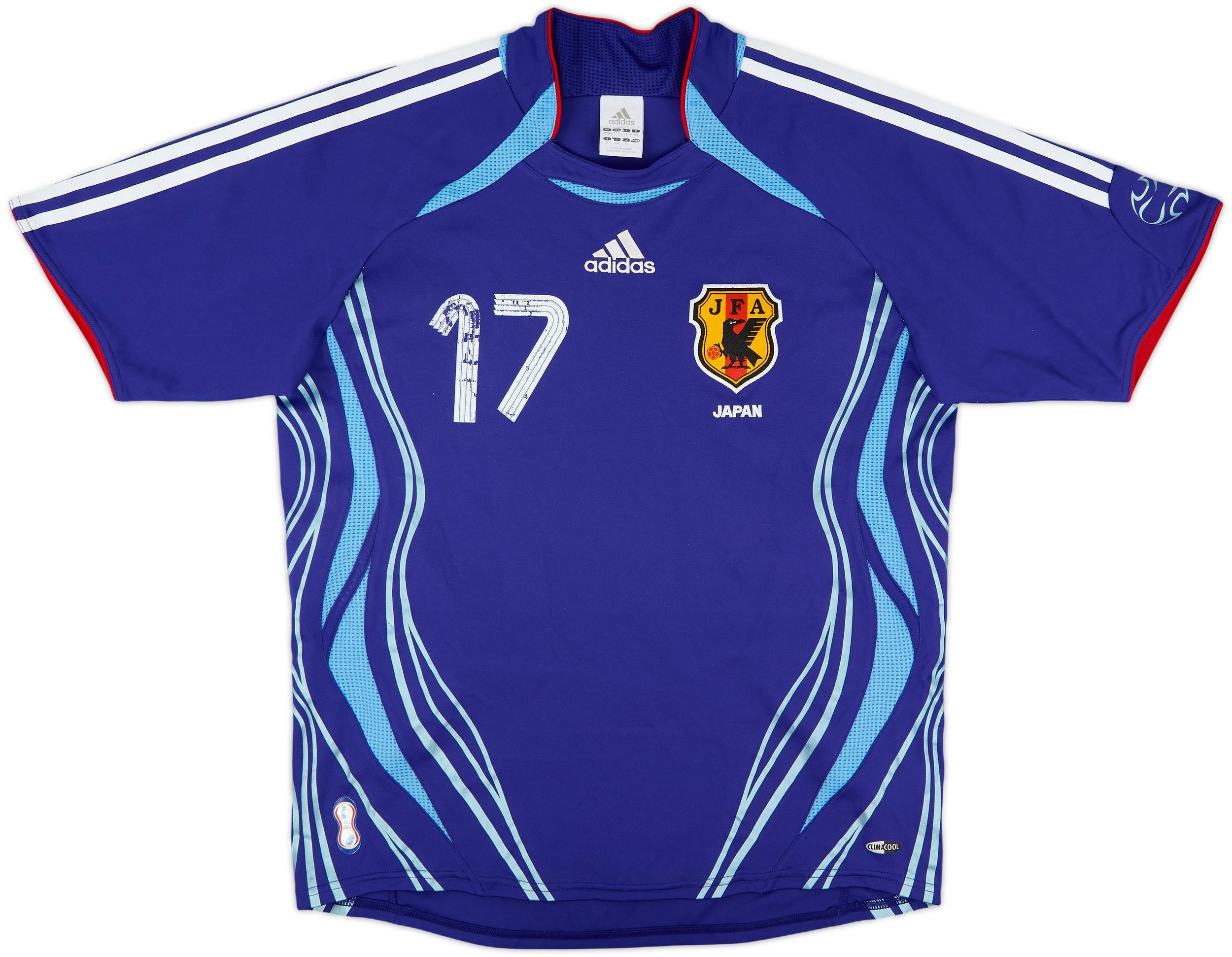 2006-08 Japan Home Shirt Inamoto #17 - 4/10 - (S)