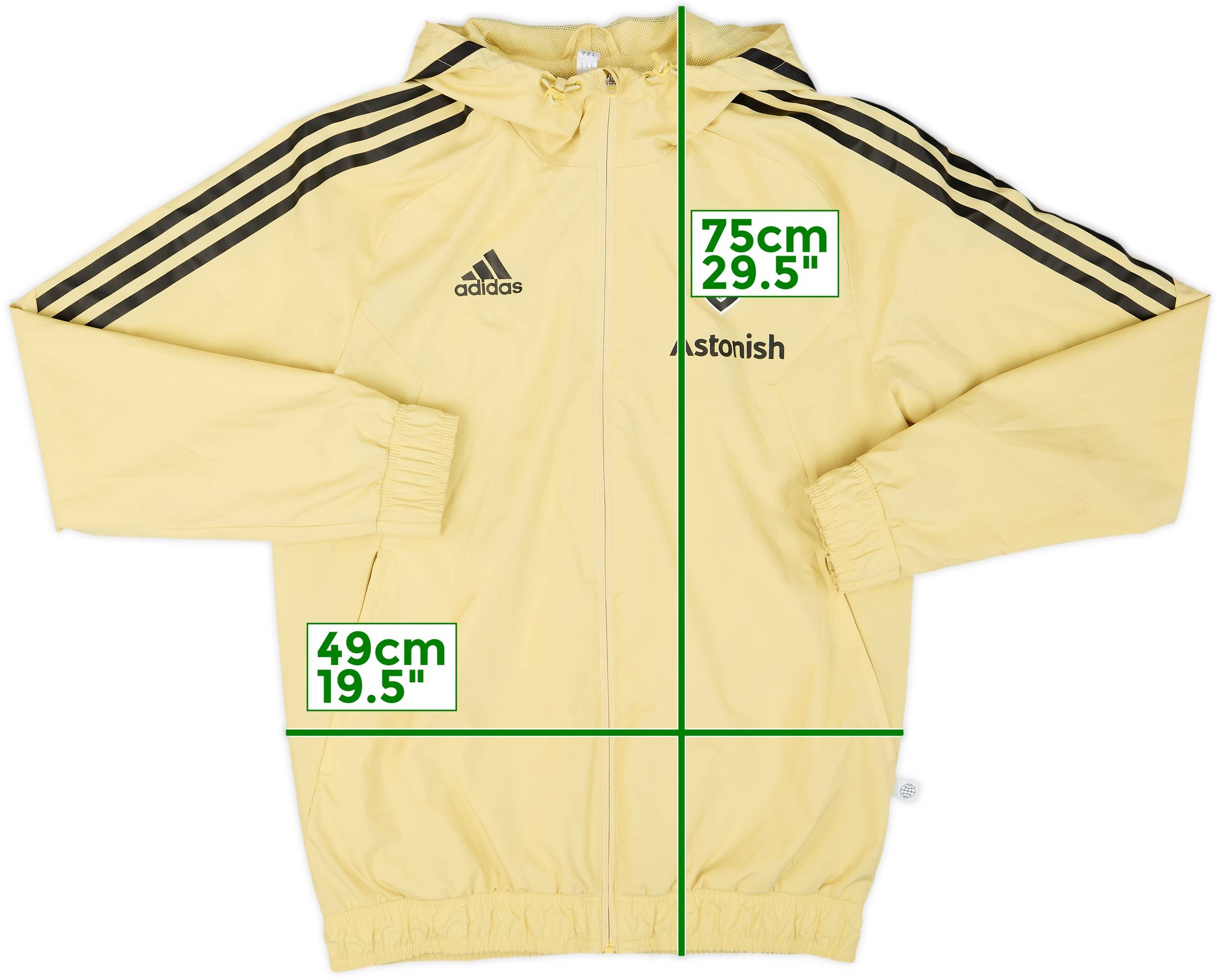 2022-23 Leeds United Player Issue All-Weather Jacket - 8/10