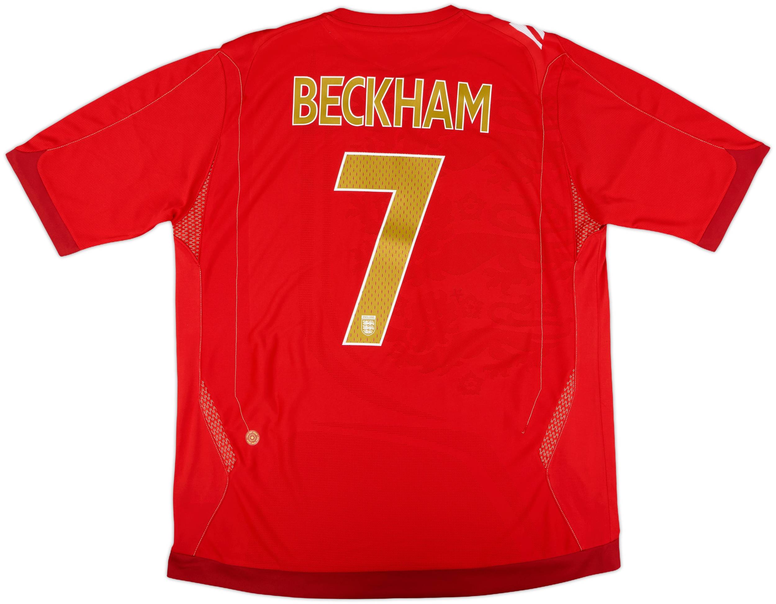 イングランド代表 BECKHAM 7 レッドシャツ イングランド代表 BECKHAM 7 赤シャツ 正規品