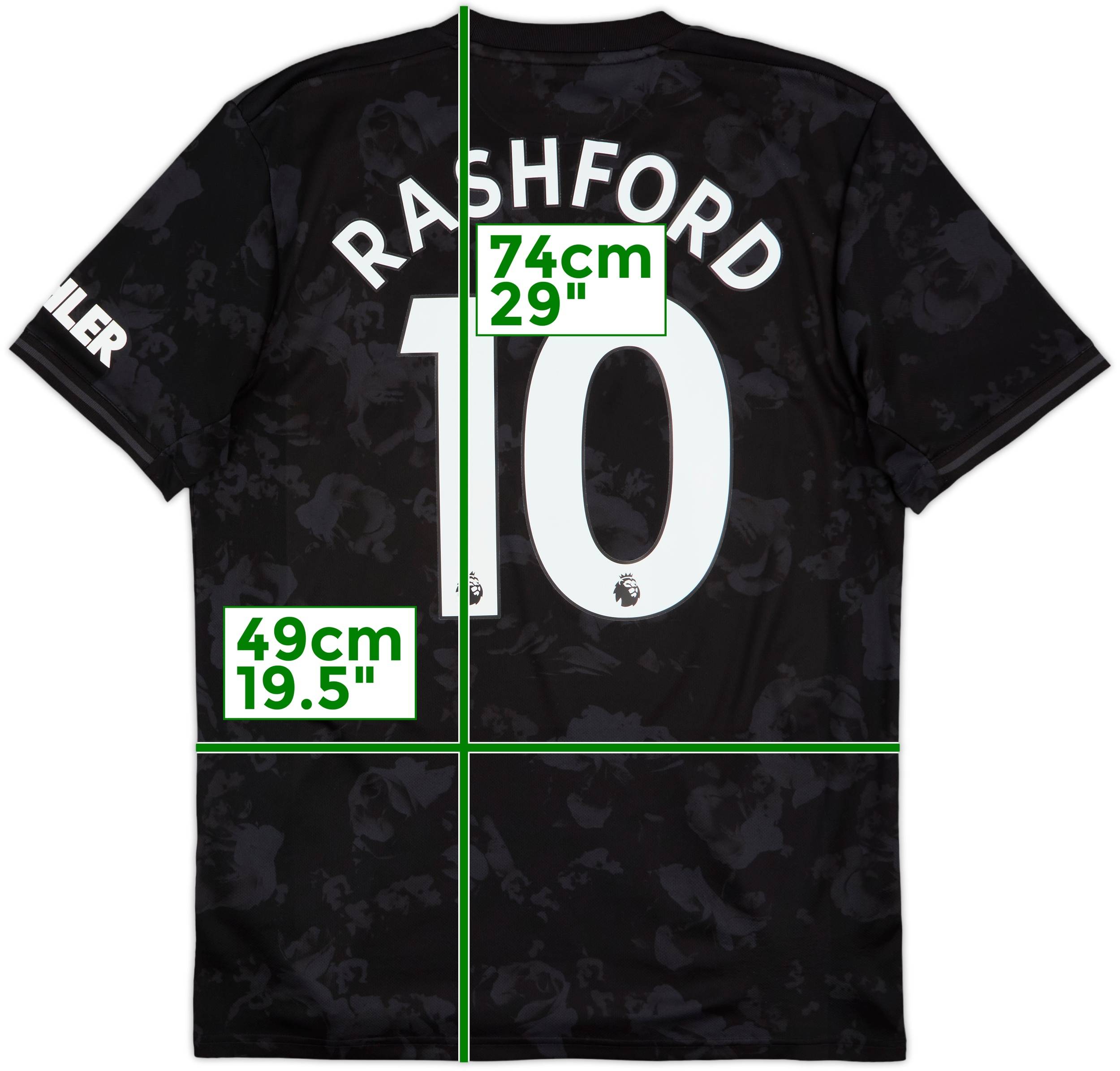 Manchester United Rashford 10 ユニフォーム RASHFORD #10 Manchester United 23/24 Stadium Men's Home