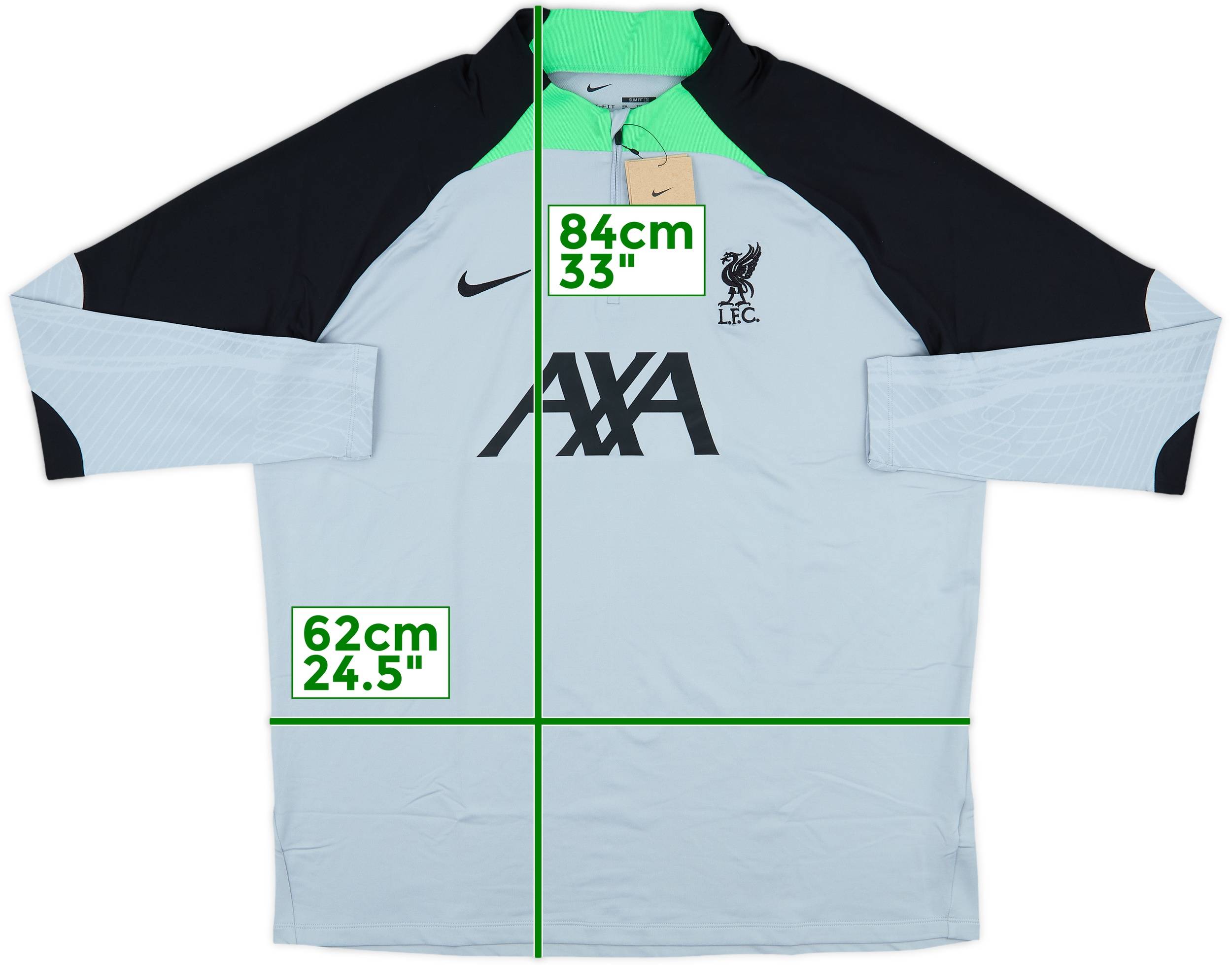 2023-24 Liverpool Nike 1/4 Zip Drill Top (XXL)