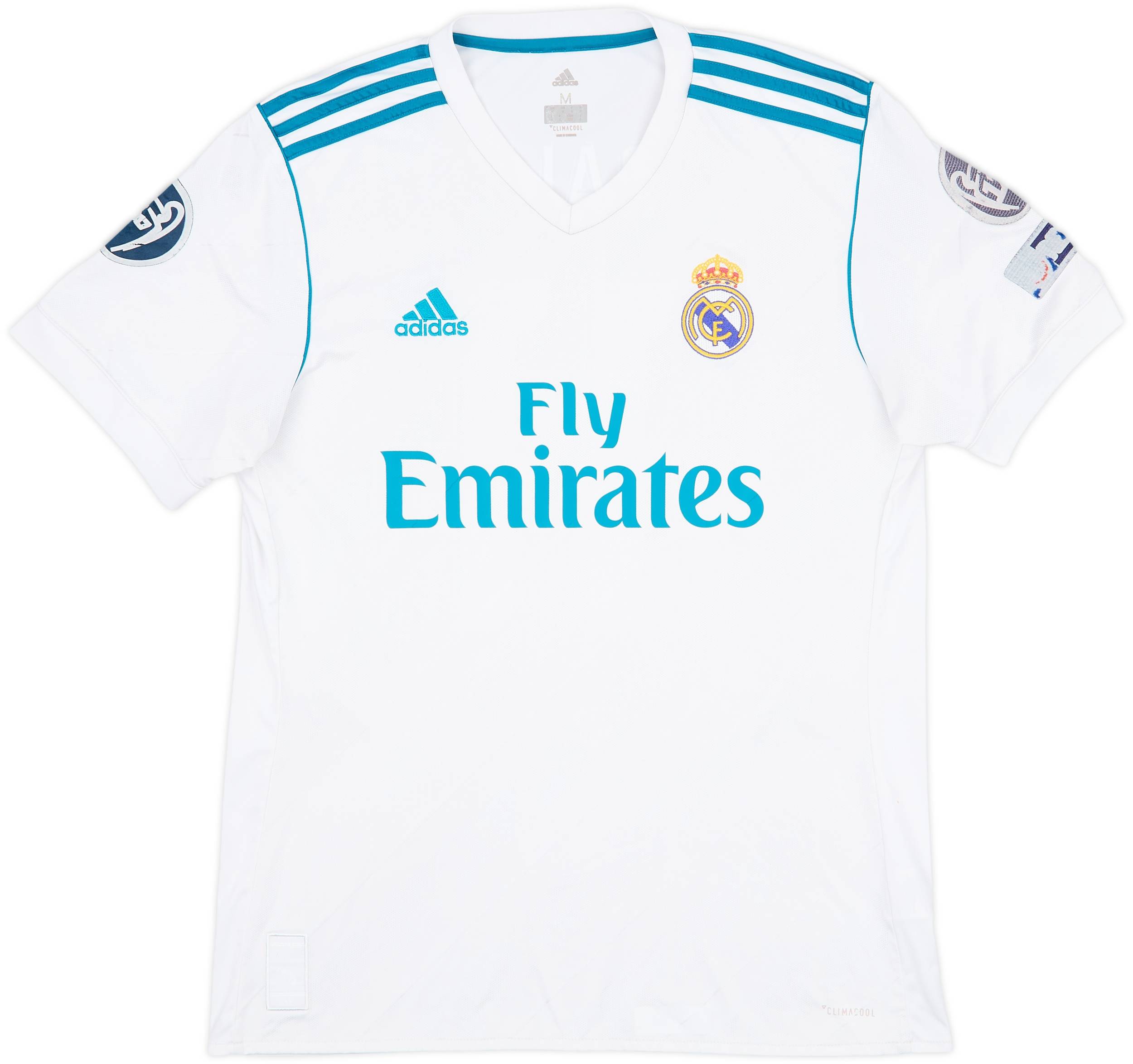 2017-18 Real Madrid Home Shirt Bale #11 - 5/10 - (M)