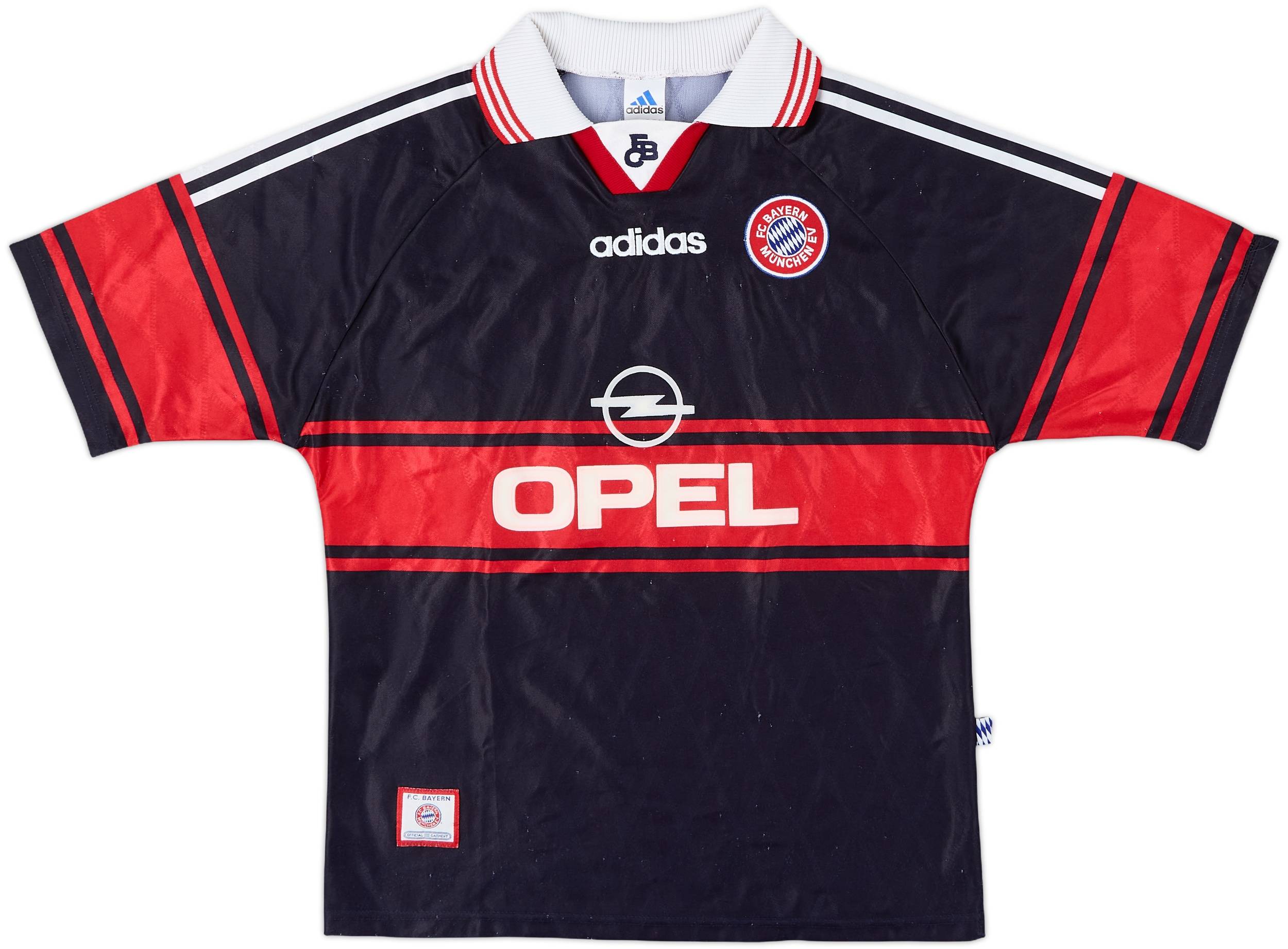 1997-99 Bayern Munich Home Shirt Effenberg #11 - 8/10 - (XL.Boys)