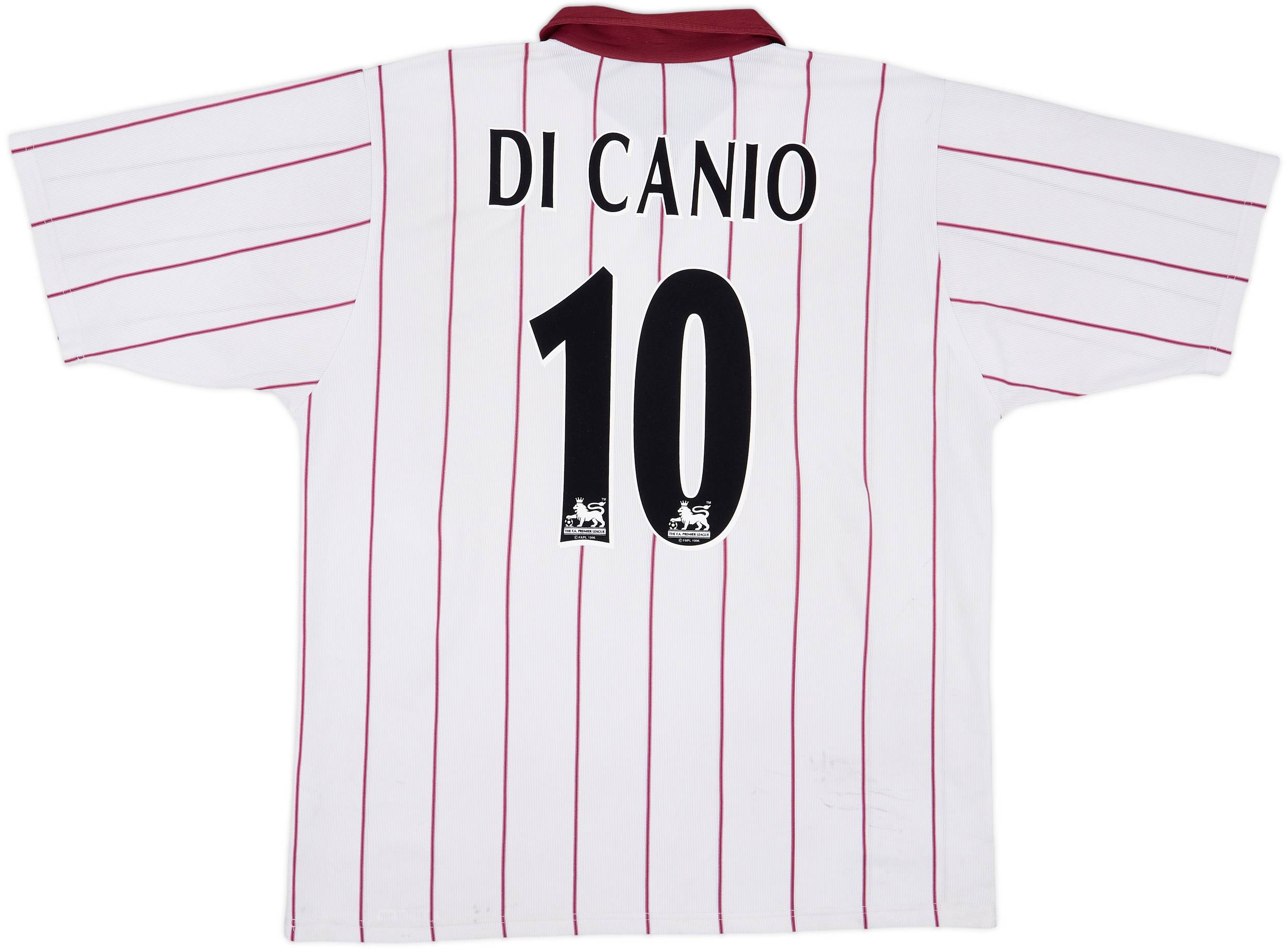 2002-03 West Ham Away Shirt Di Canio #10 - 4/10 - (XL)