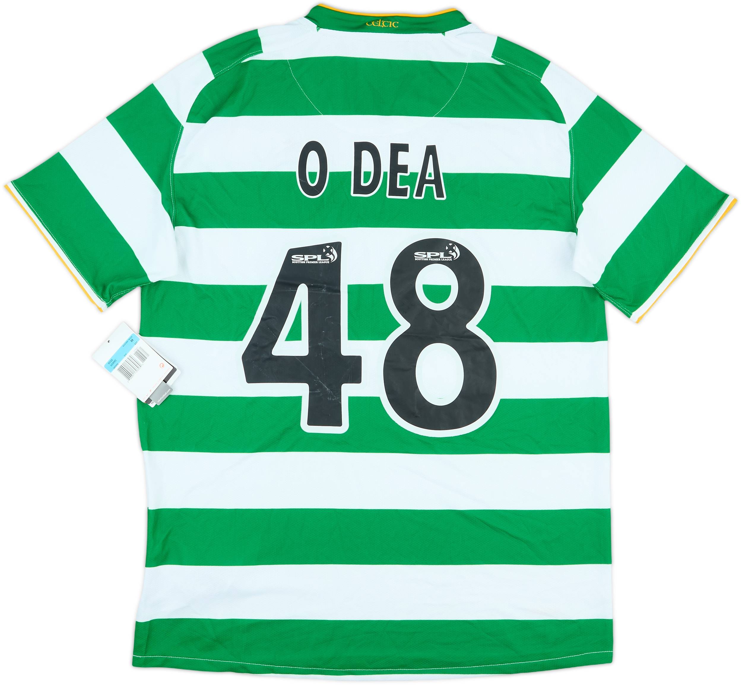 2008-10 Celtic Home Shirt O Dea #48 (M)