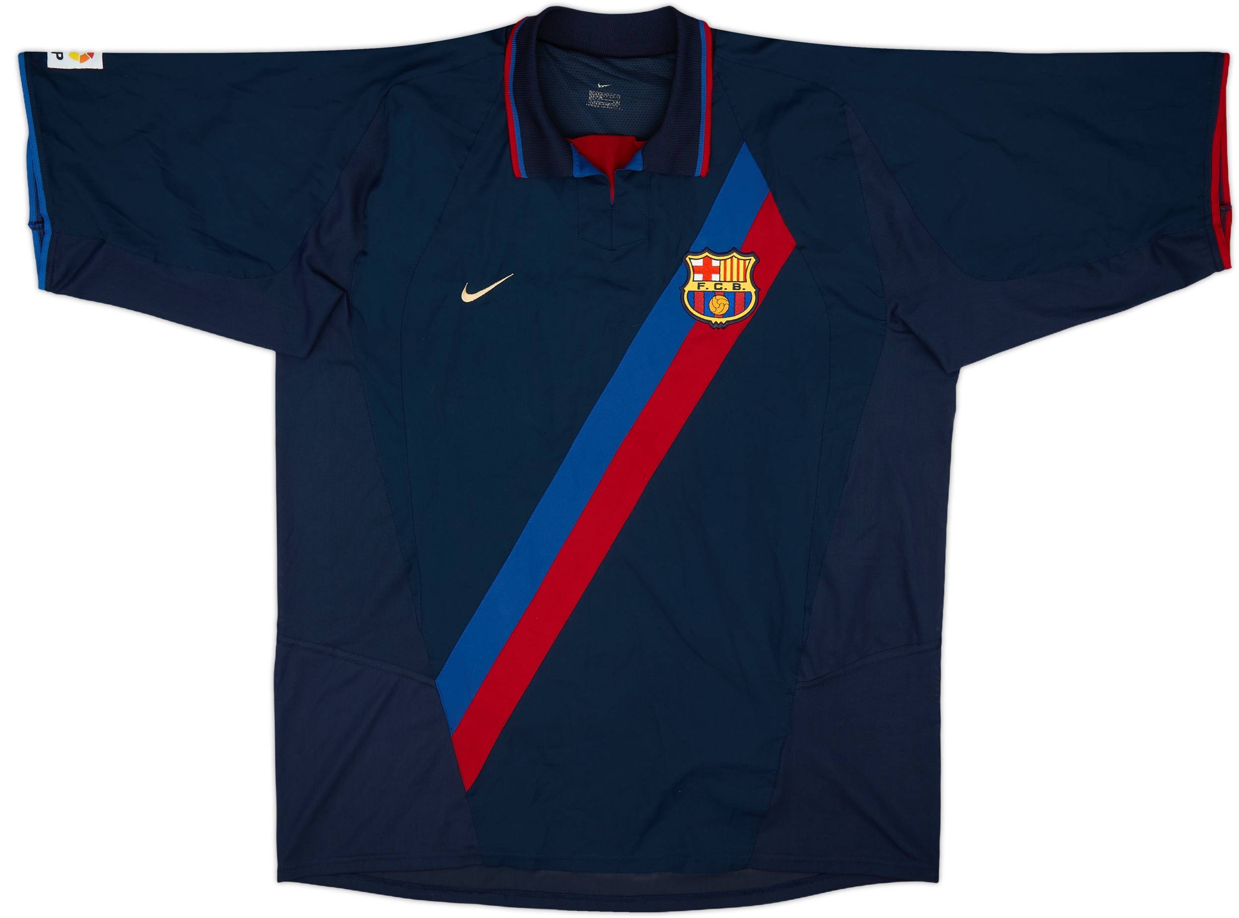 2002-03 Barcelona Player Issue Away Shirt Xavi #6 - 8/10 - (XXL)