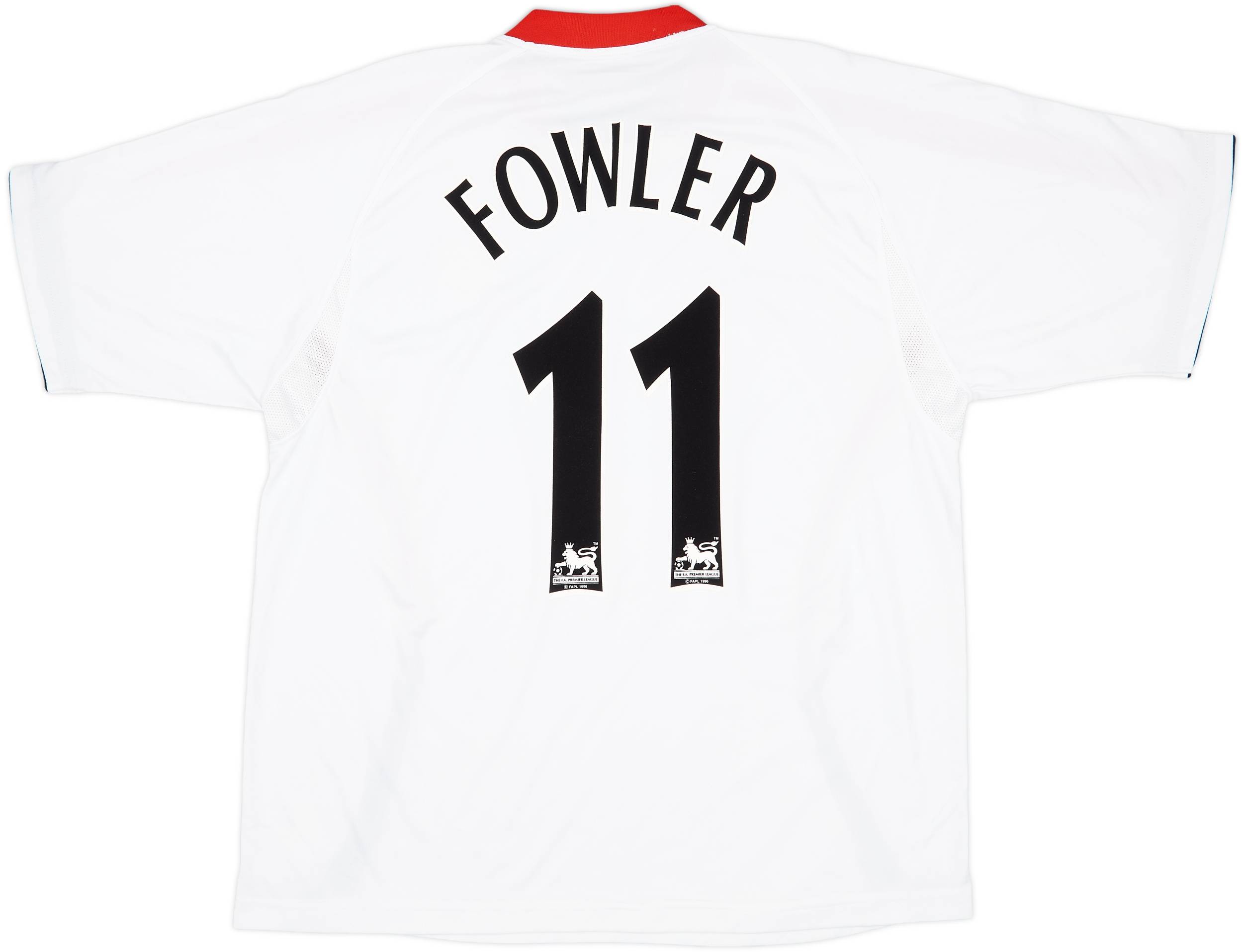 2005-06 Liverpool Away Shirt Fowler #11 - 8/10 - (XL)