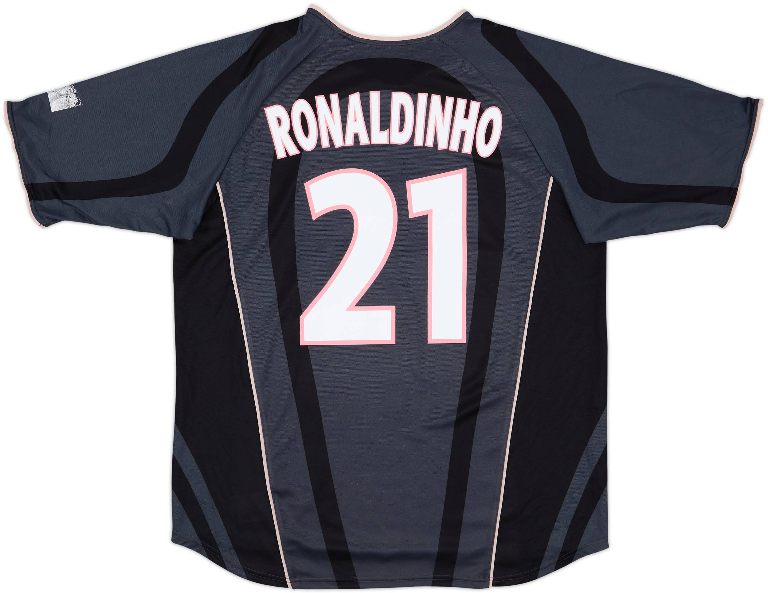 2001-02 Paris Saint-Germain Third Shirt Ronaldinho #21 - 6/10 - (XL)