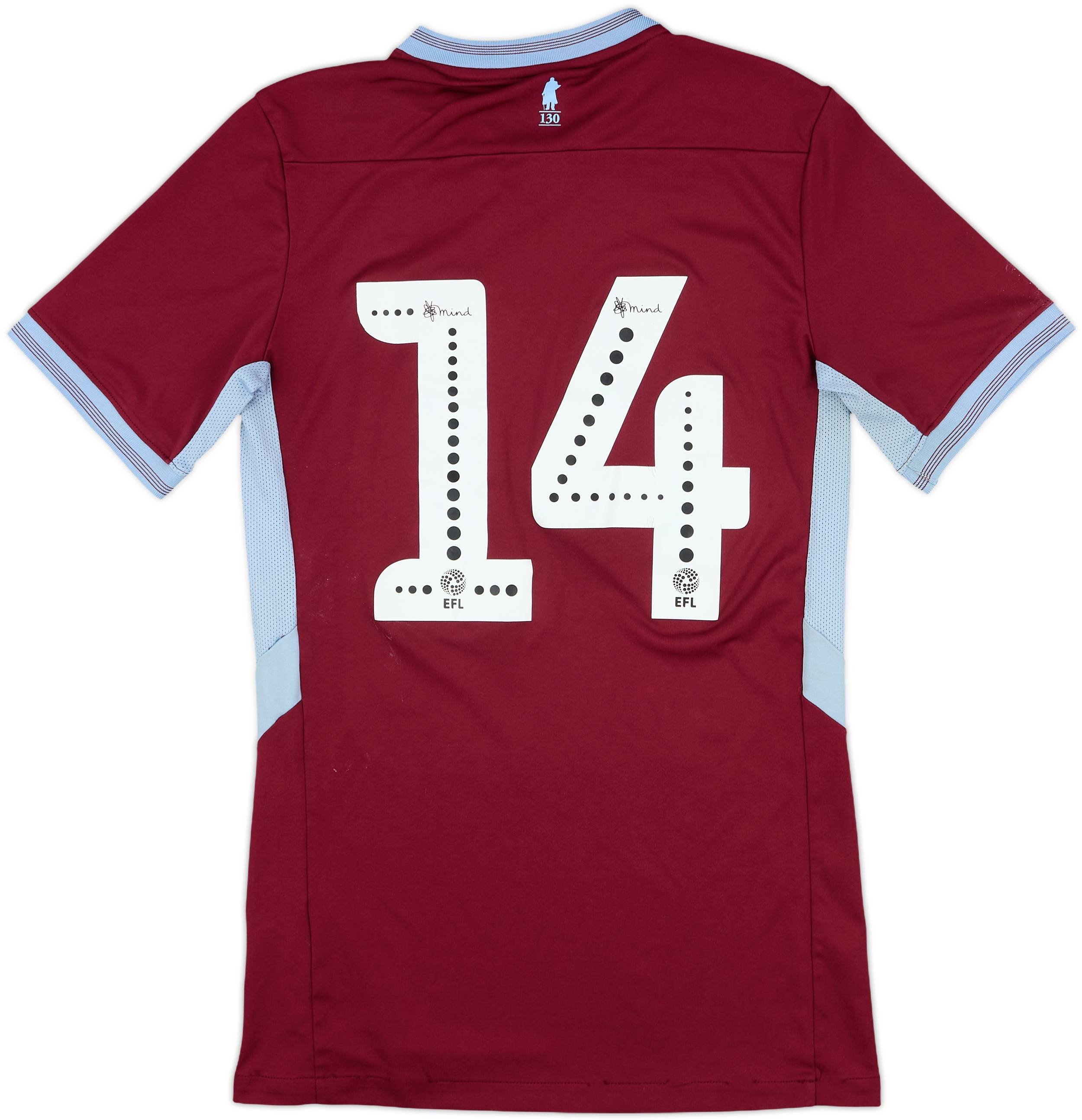 ウェア Hummel Aston Villa FC football shirts 1989-90 Aston Villa Home Shirt - 8/10 - (Y)