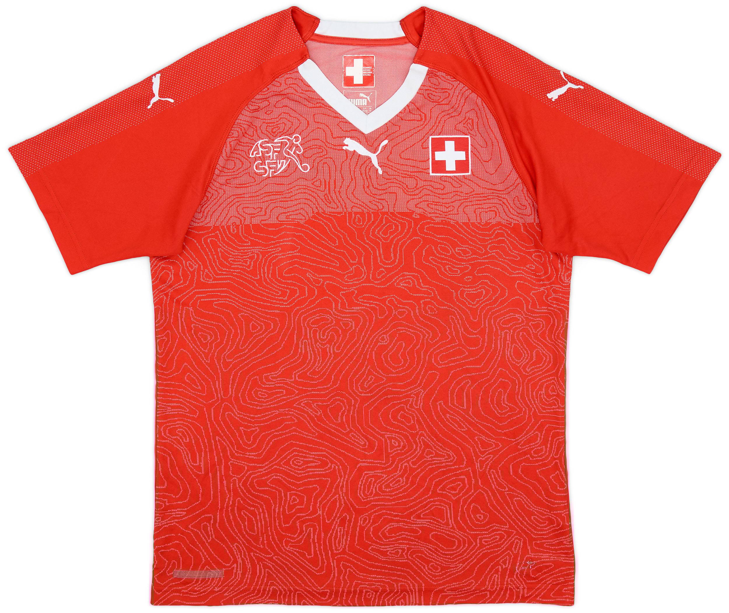 2018-20 Switzerland Home Shirt - 6/10 - (M)