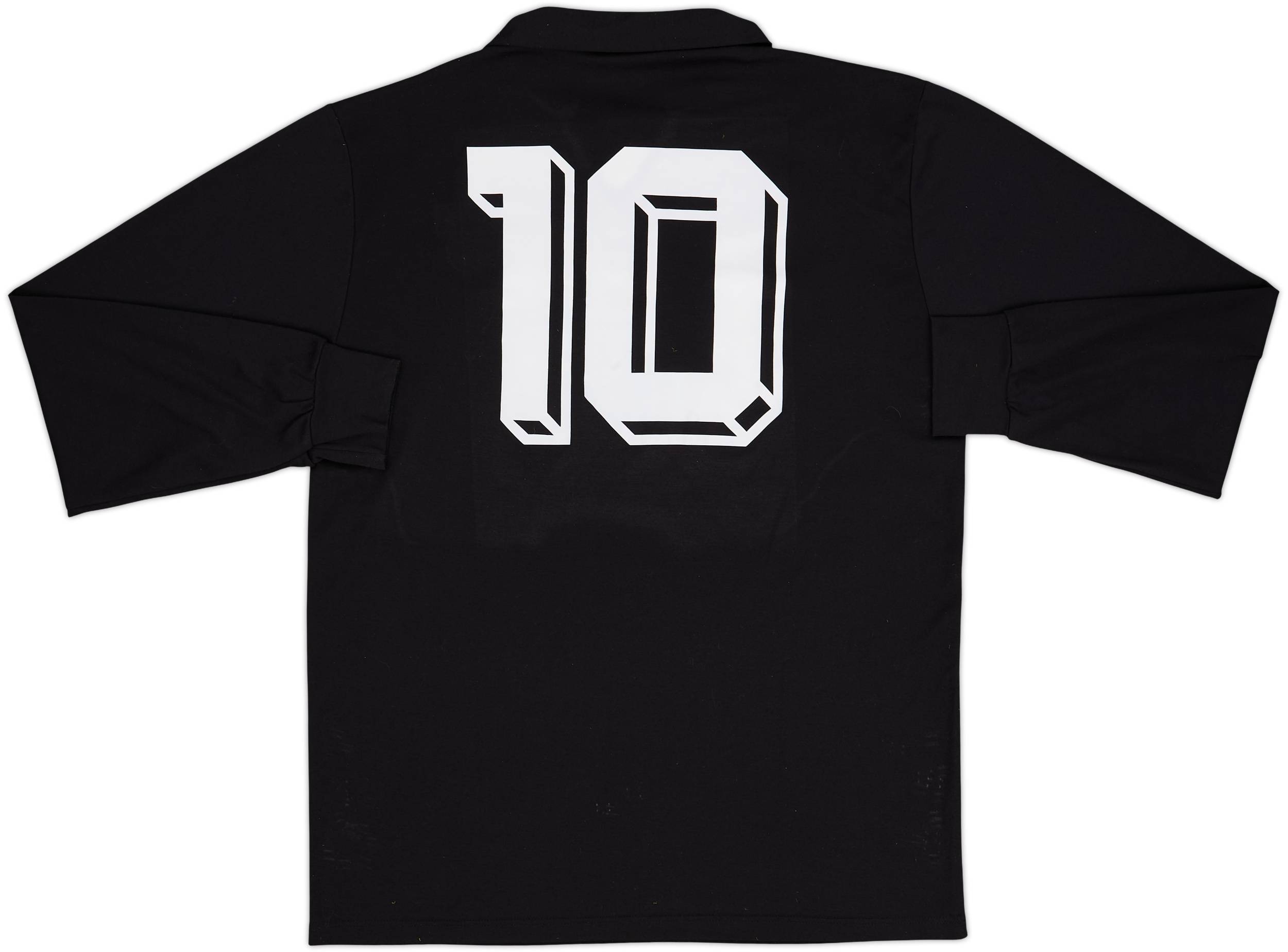 1990-91 Juventus Away L/S Shirt #10 - 7/10 - (XL)