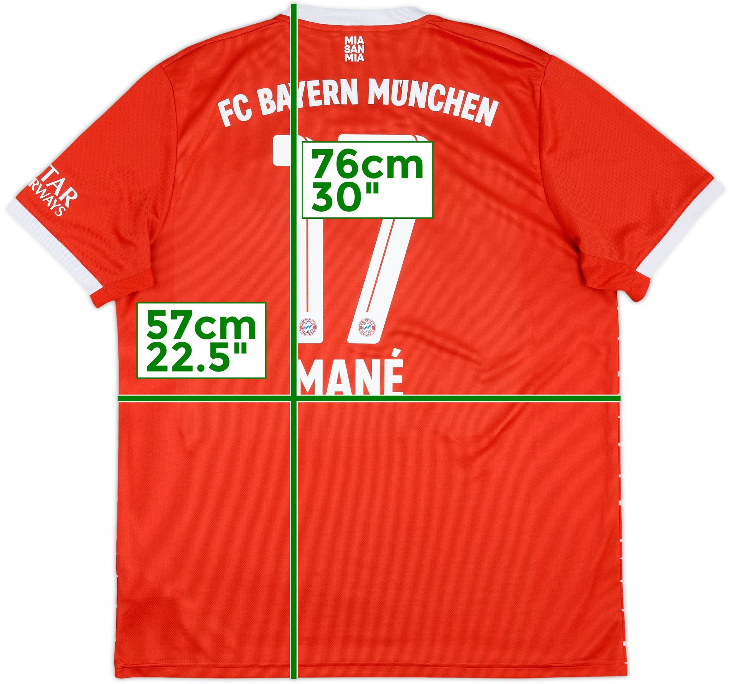 2022-23 Bayern Munich Home Shirt Mane #17 - 5/10 - (XL)