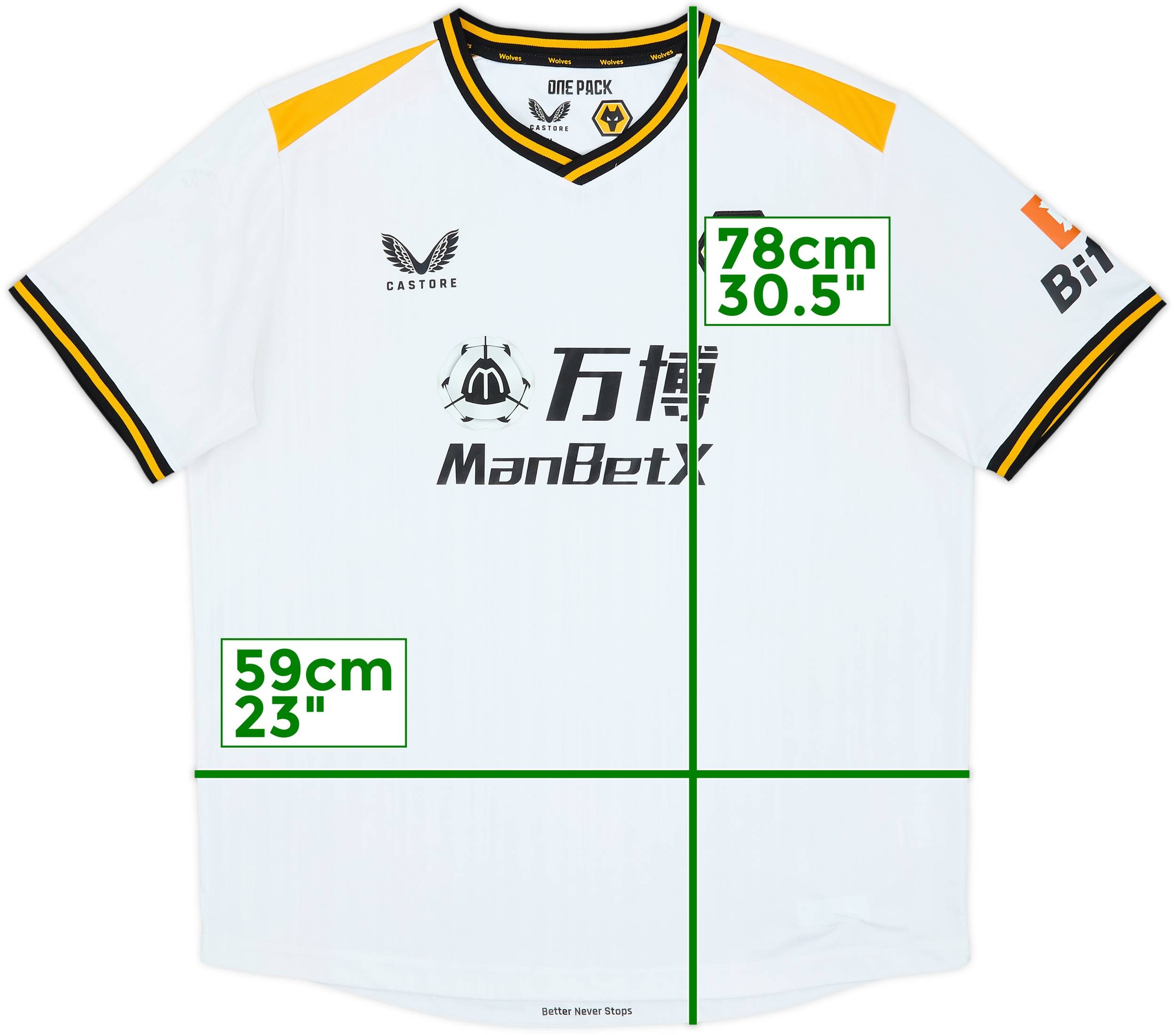 21 ー 22 注文 ウルヴァーハンプトン サード ウルブス 21/22 3rd
