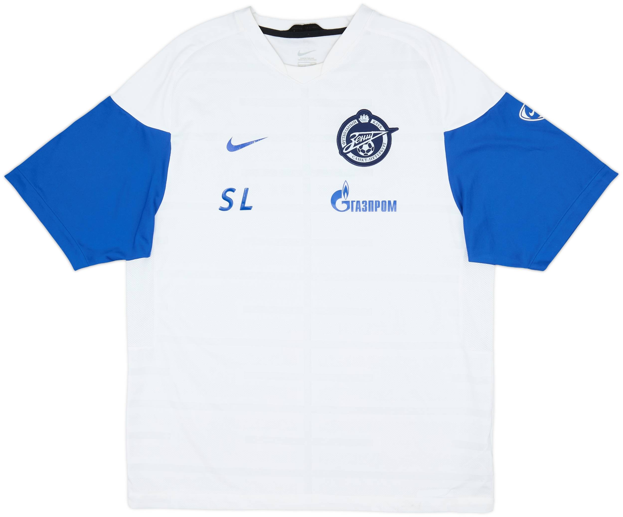 2010-11 Zenit St. Petersburg Nike Staff Issue Training Shirt SL