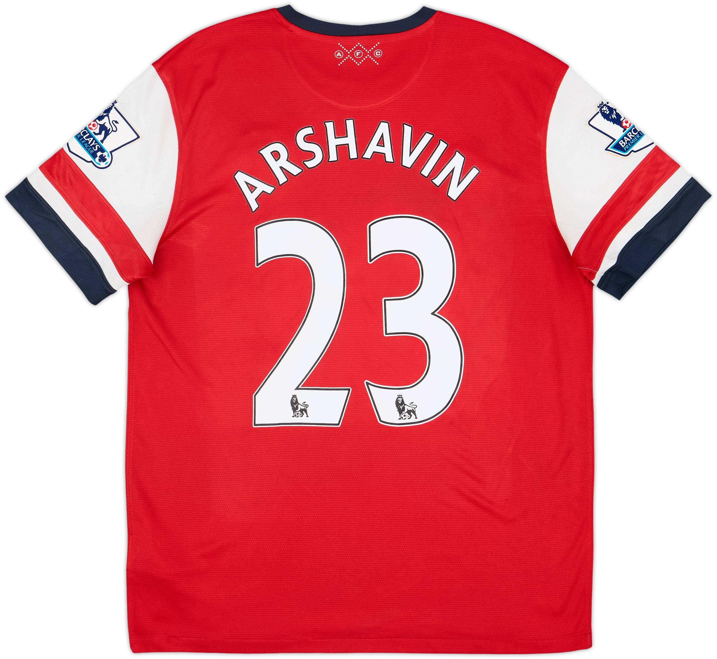 Arsenal ユニフォーム 4枚セット Wilshere Arshavin 2012-14 Arsenal Home Shirt Arshavin #23 - 5/10 - (L)
