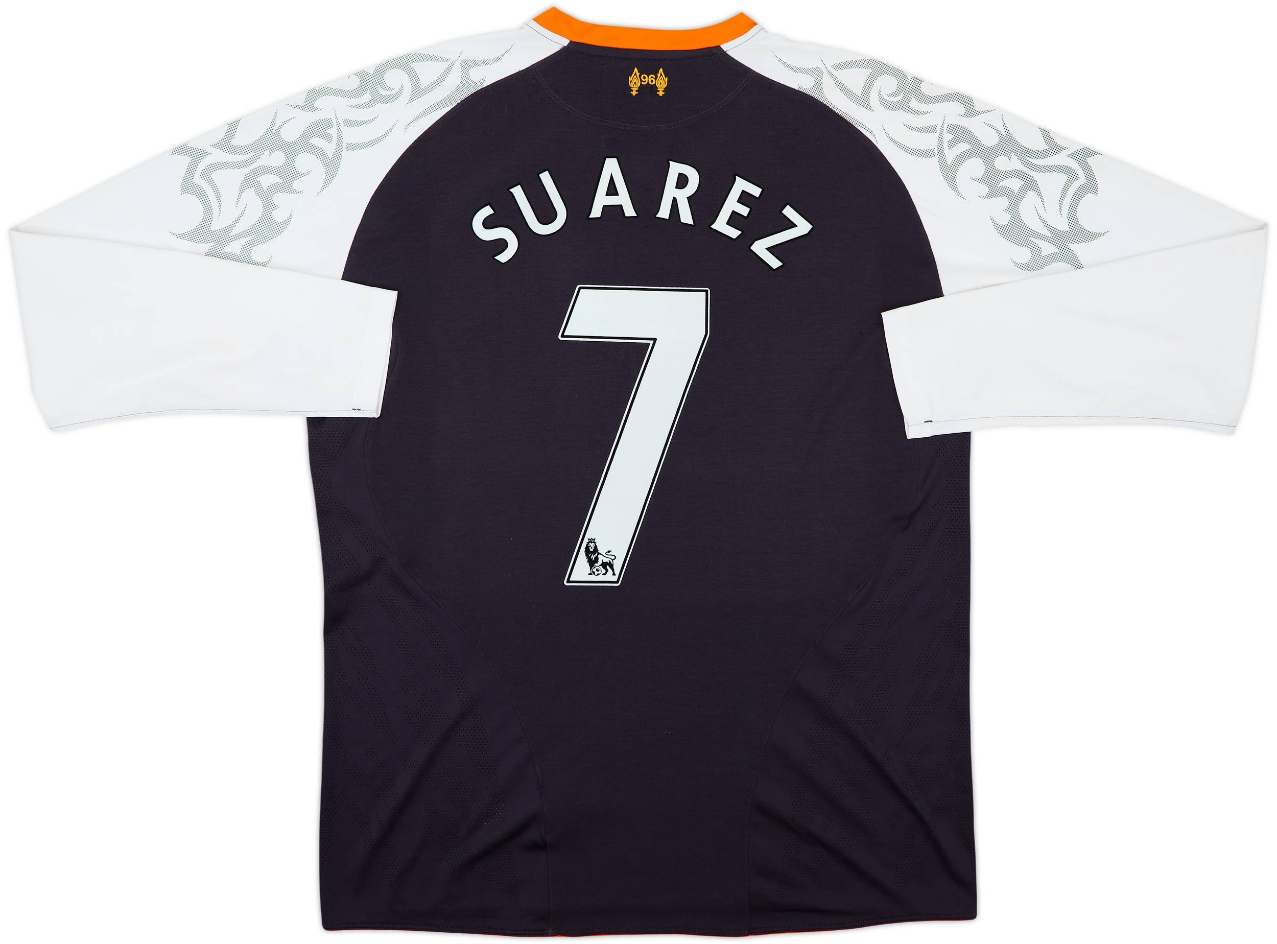 2012-13 Liverpool Third L/S Shirt Suarez #7 - 7/10 - (XL)