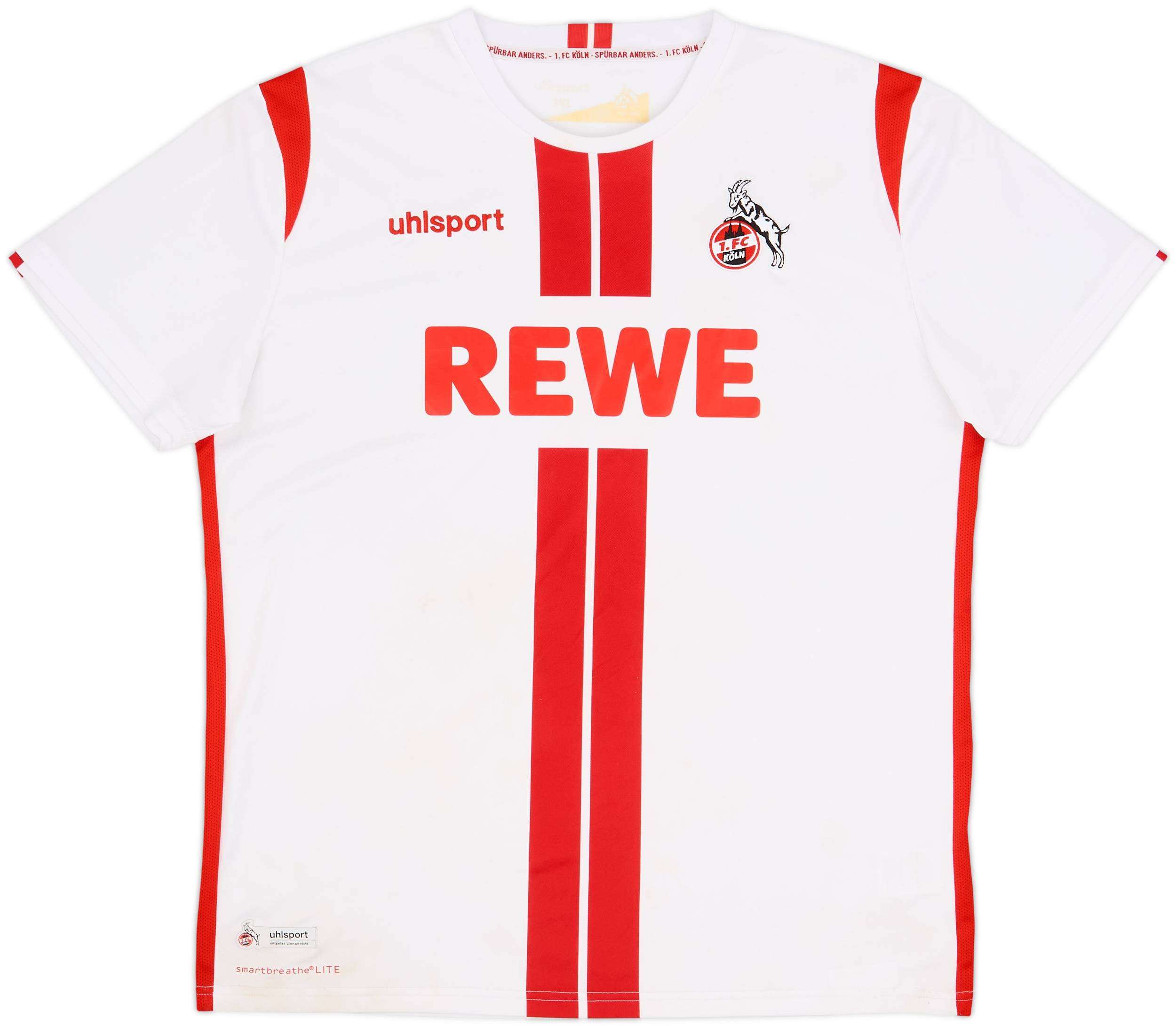 2020-21 FC Koln Home Shirt - 5/10 - (3XL)