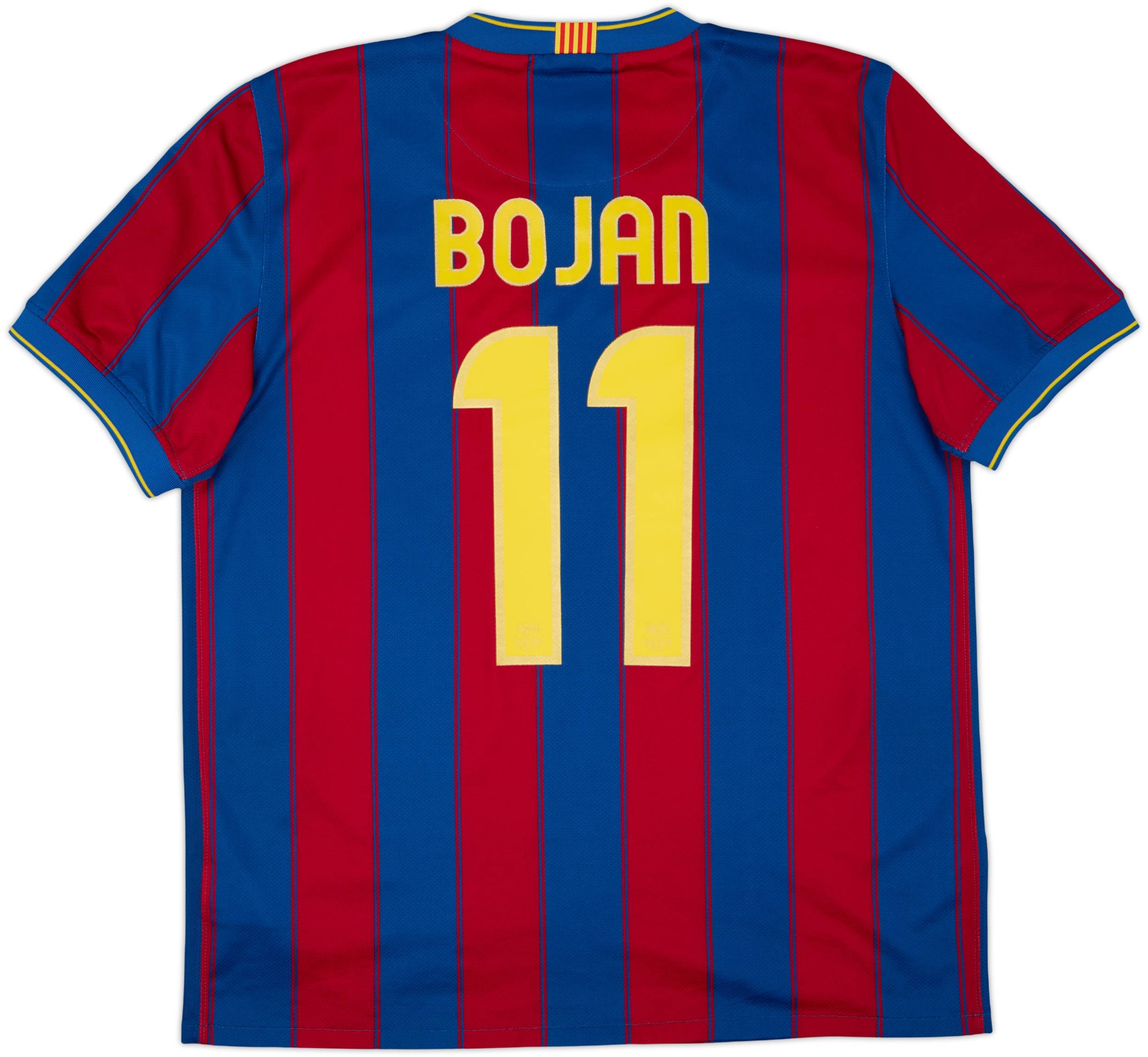2009-10 Barcelona Home Shirt Bojan #11 - 8/10 - (L)