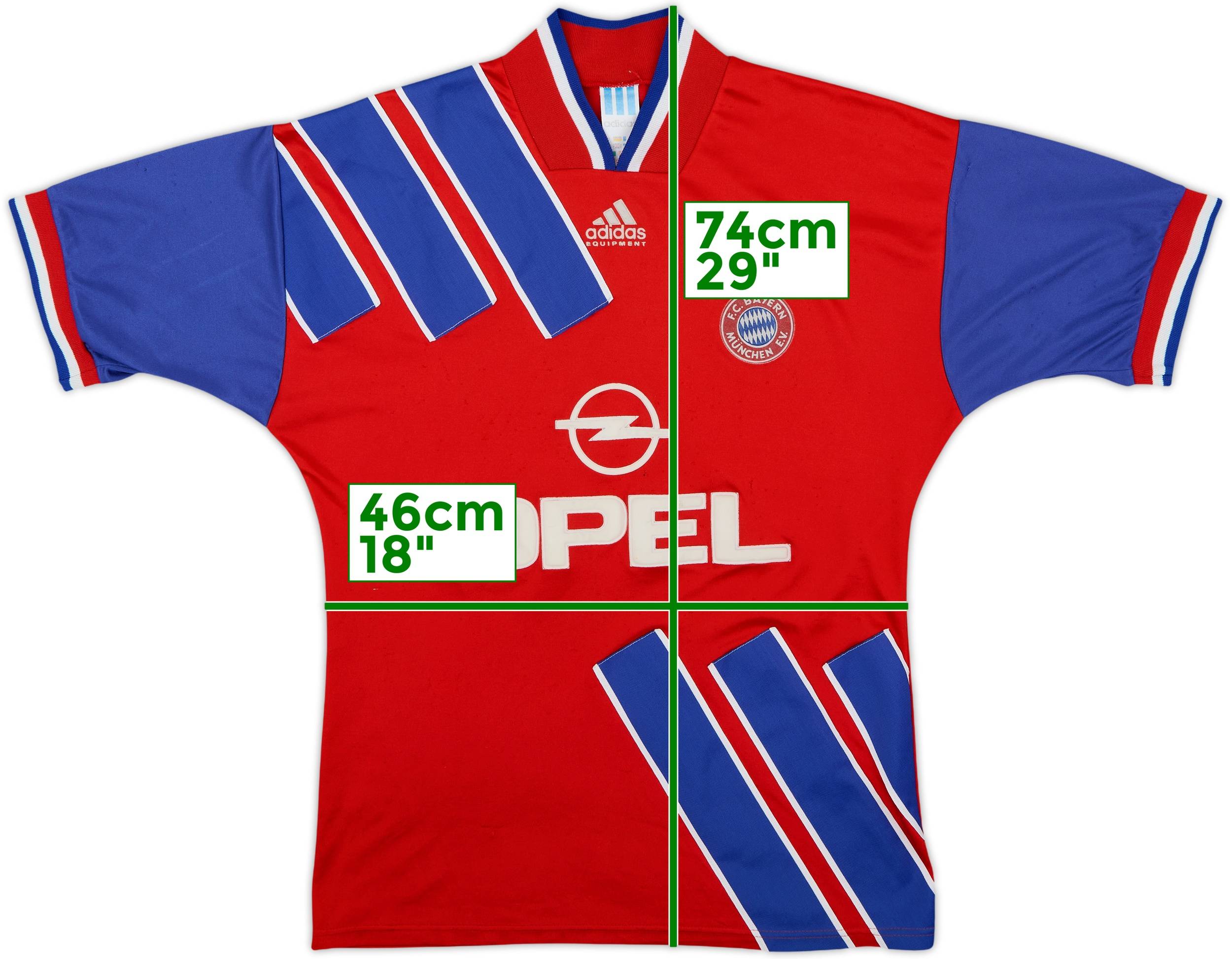 1993-95 Bayern Munich Home Shirt - 5/10 - (M)