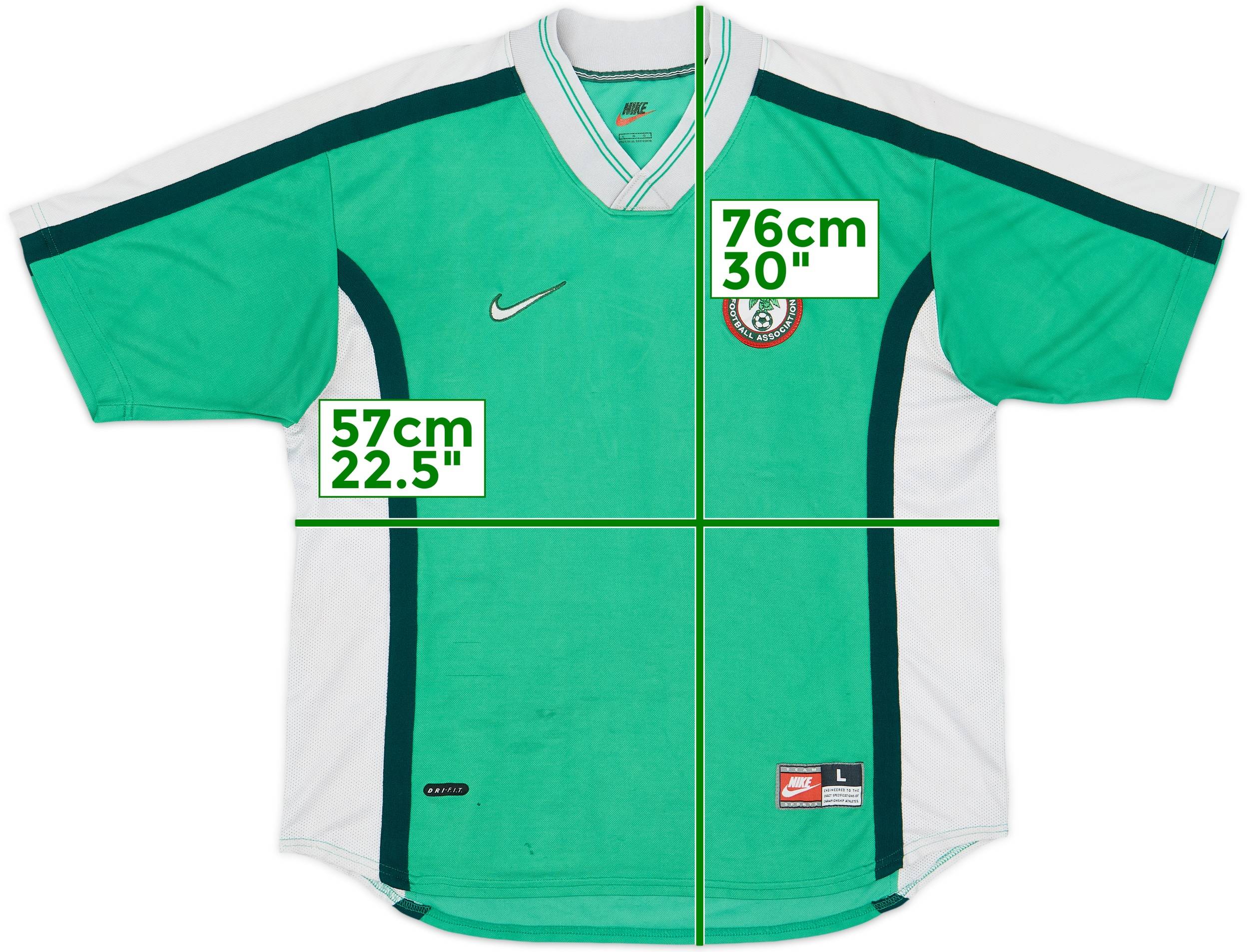 1998-00 Nigeria Home Shirt - 5/10 - (L)