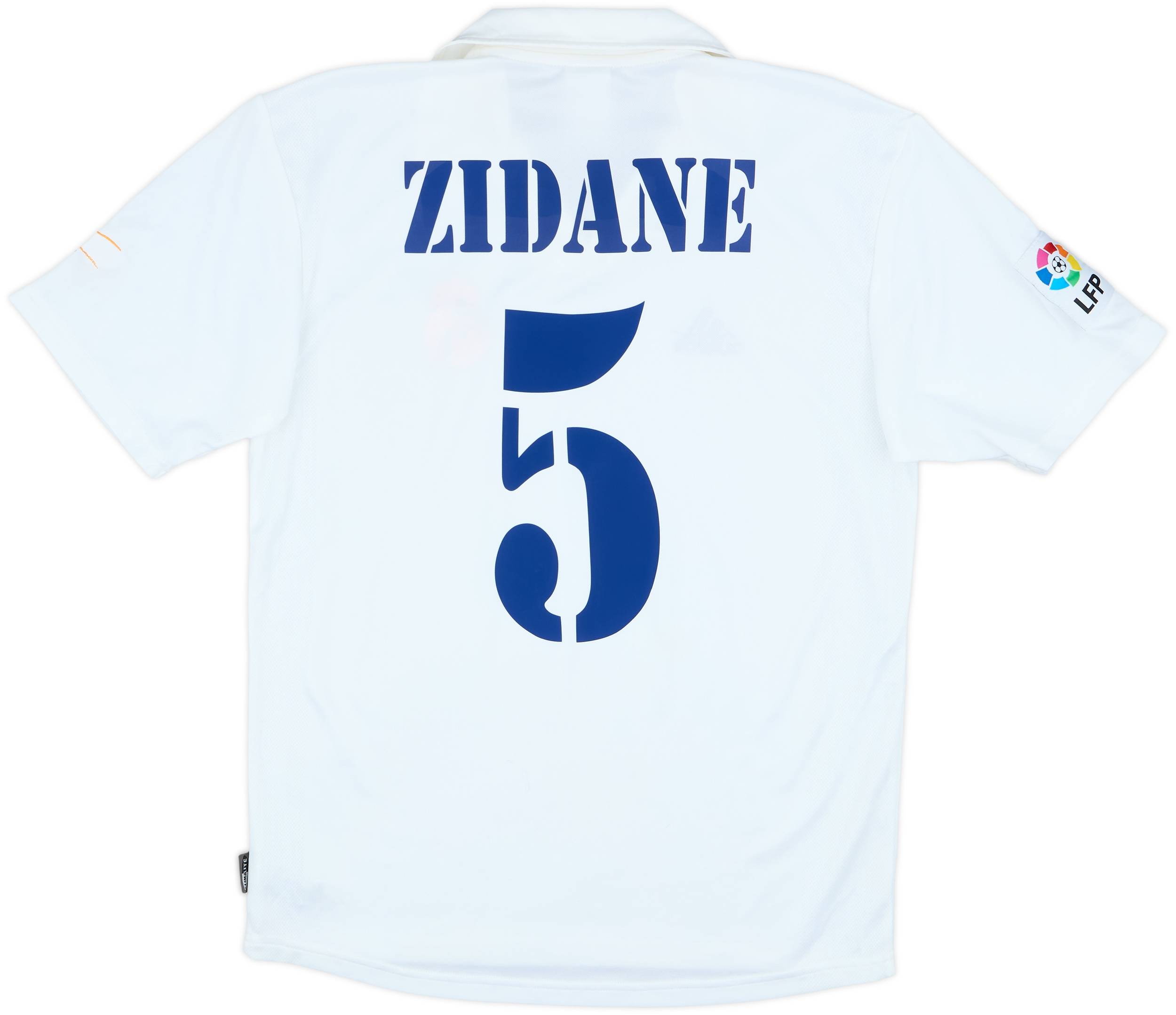 2002-03 Real Madrid Centenary Home Shirt Zidane #5 - 6/10 - (S)
