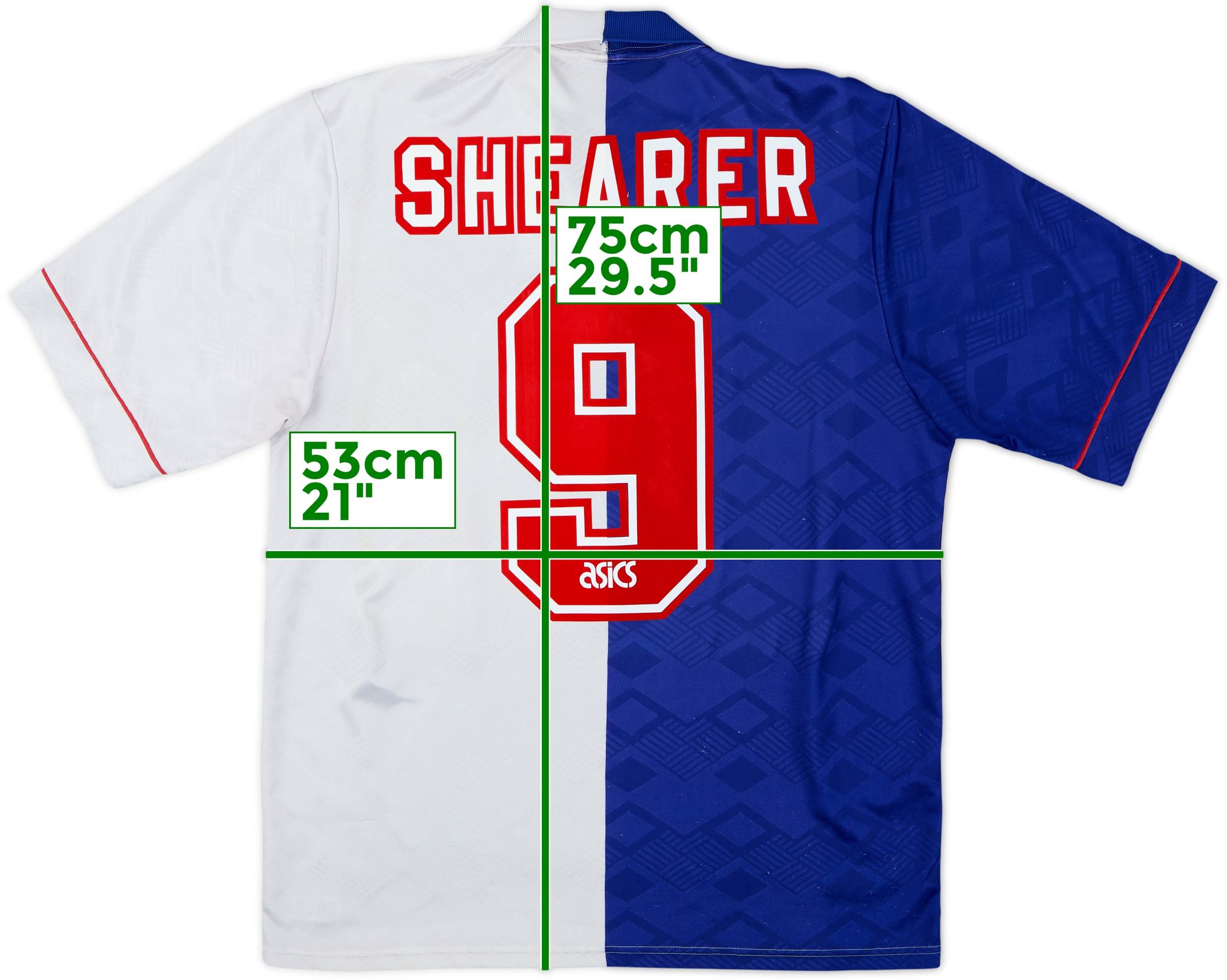 ビンテージ ブラックバーン 94-95 ユニフォーム シアラー ブラック