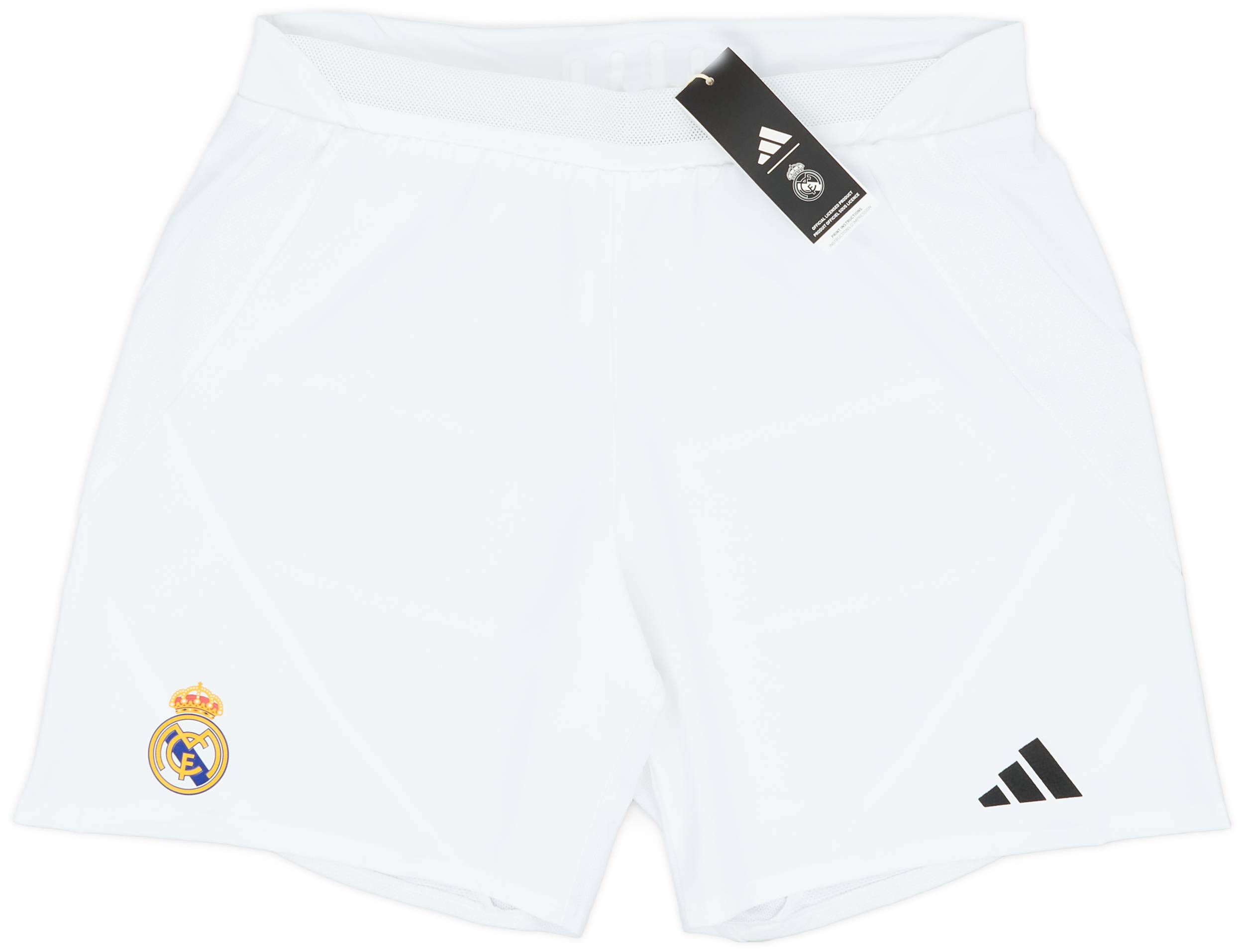 2024-25 Real Madrid Authentic Home Shorts