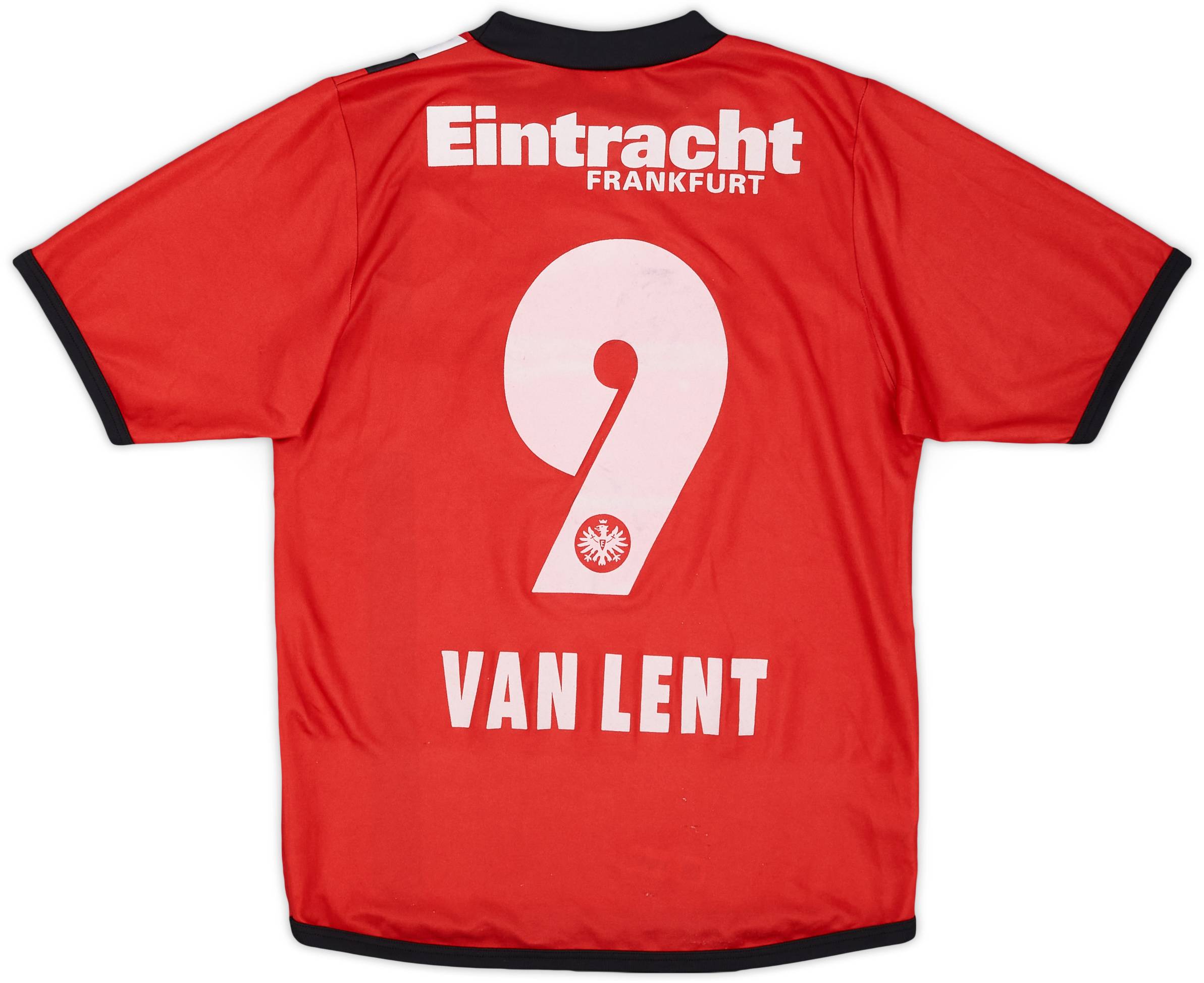 2005-06 Eintracht Frankfurt Home Shirt Van Lent #9 - 7/10 - (XS)