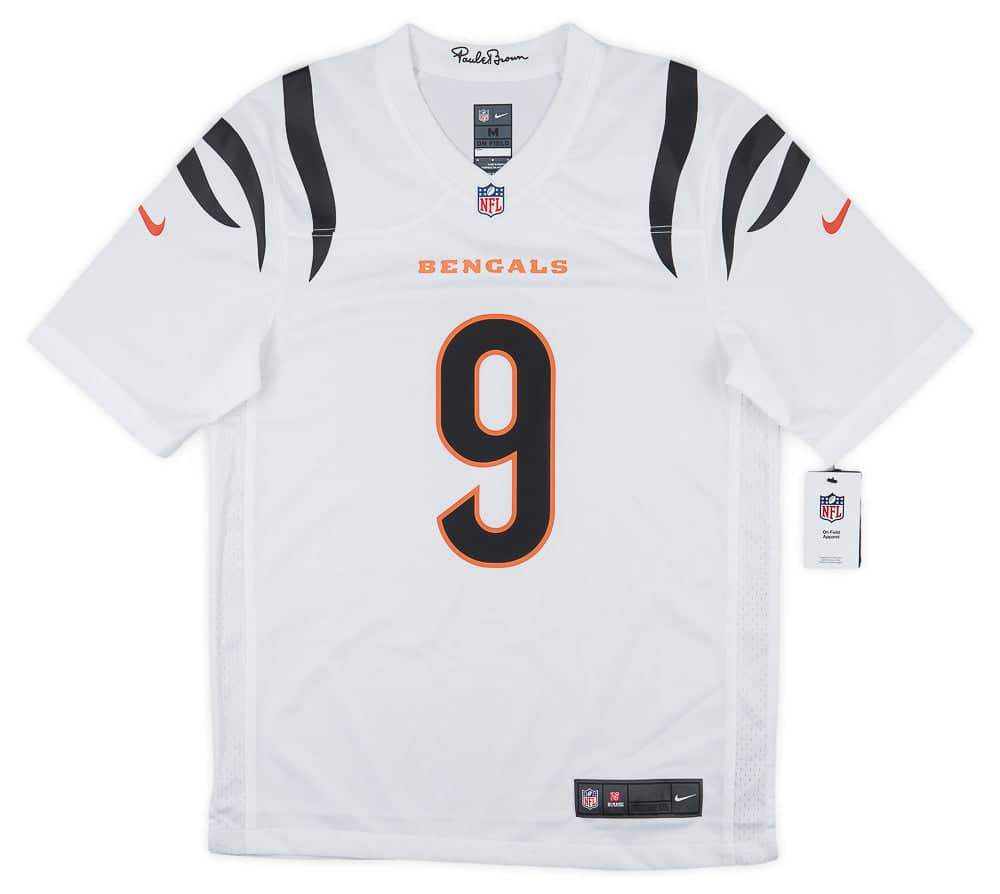 2021 23 Cincinnati Bengals Burrow 9 Nike Game Jersey Away 3XL W Tags