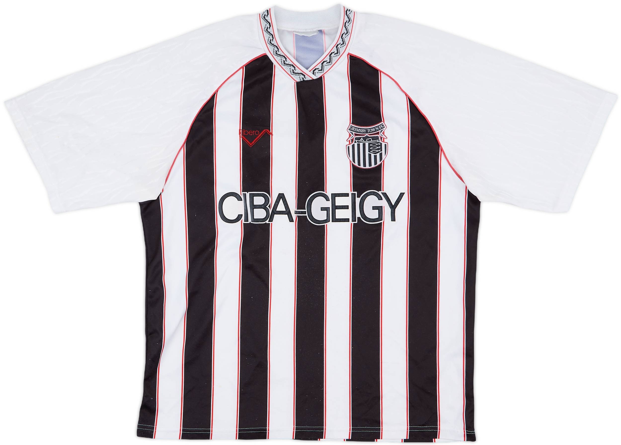 1991-92 Grimsby Town Home Shirt - 6/10 - (L)