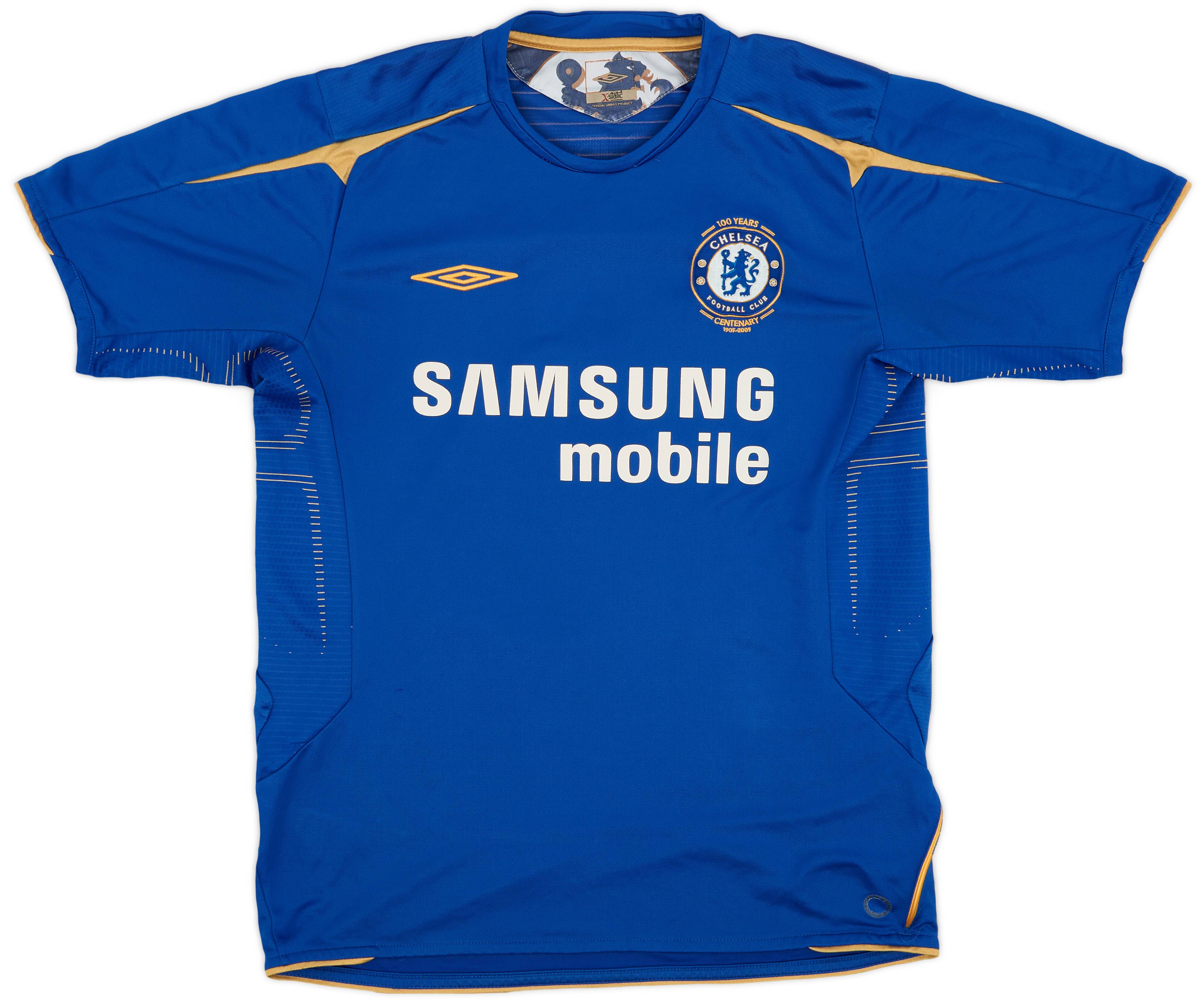 ブルーズ必見 05/06 CHELSEA Home Kit ROBBEN 16 2005-06 Chelsea Centenary Home Shirt Robben #16 - 8/10 - (M)