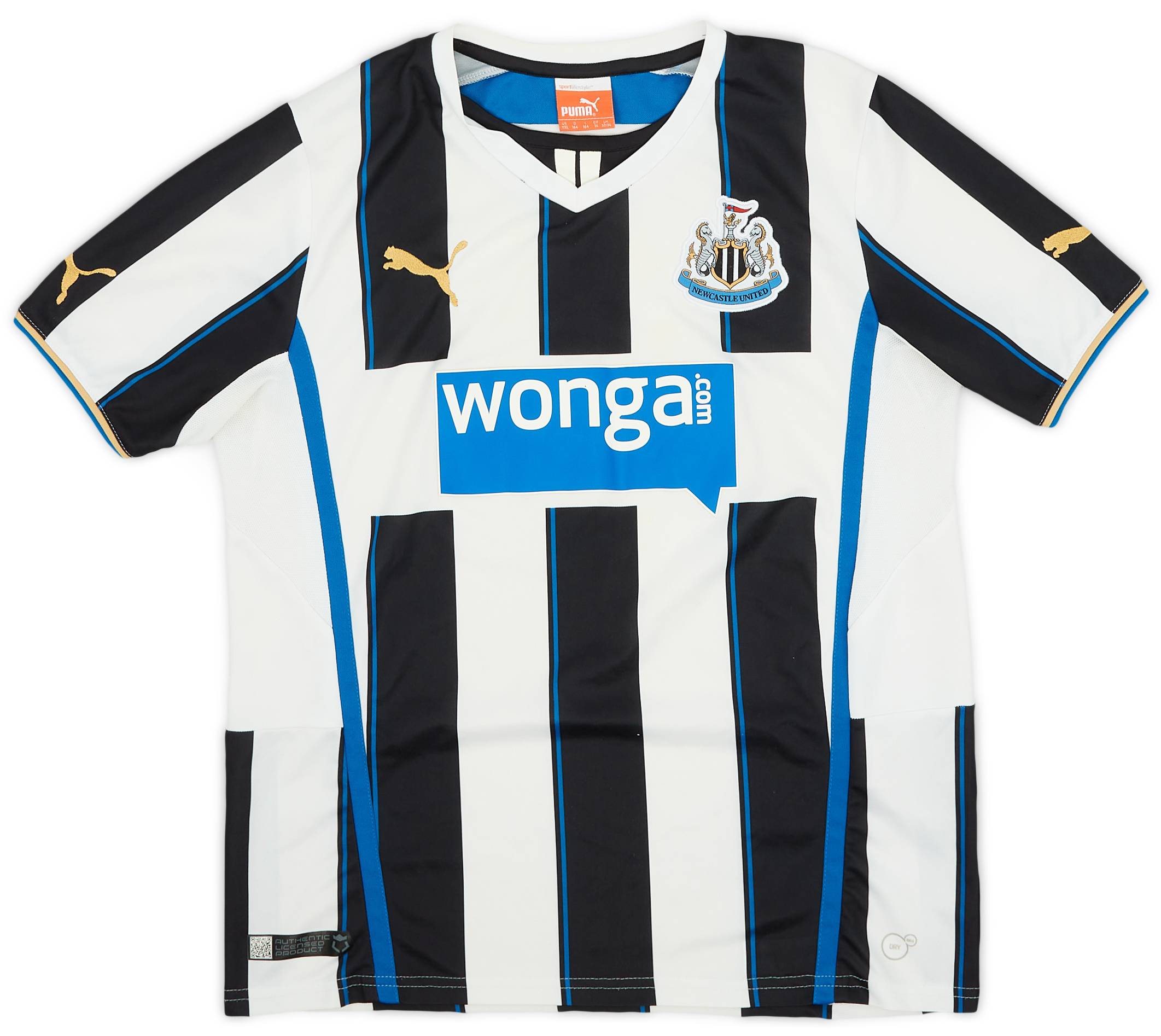 2013-14 Newcastle Home Shirt - 8/10 - (XL.Boys)