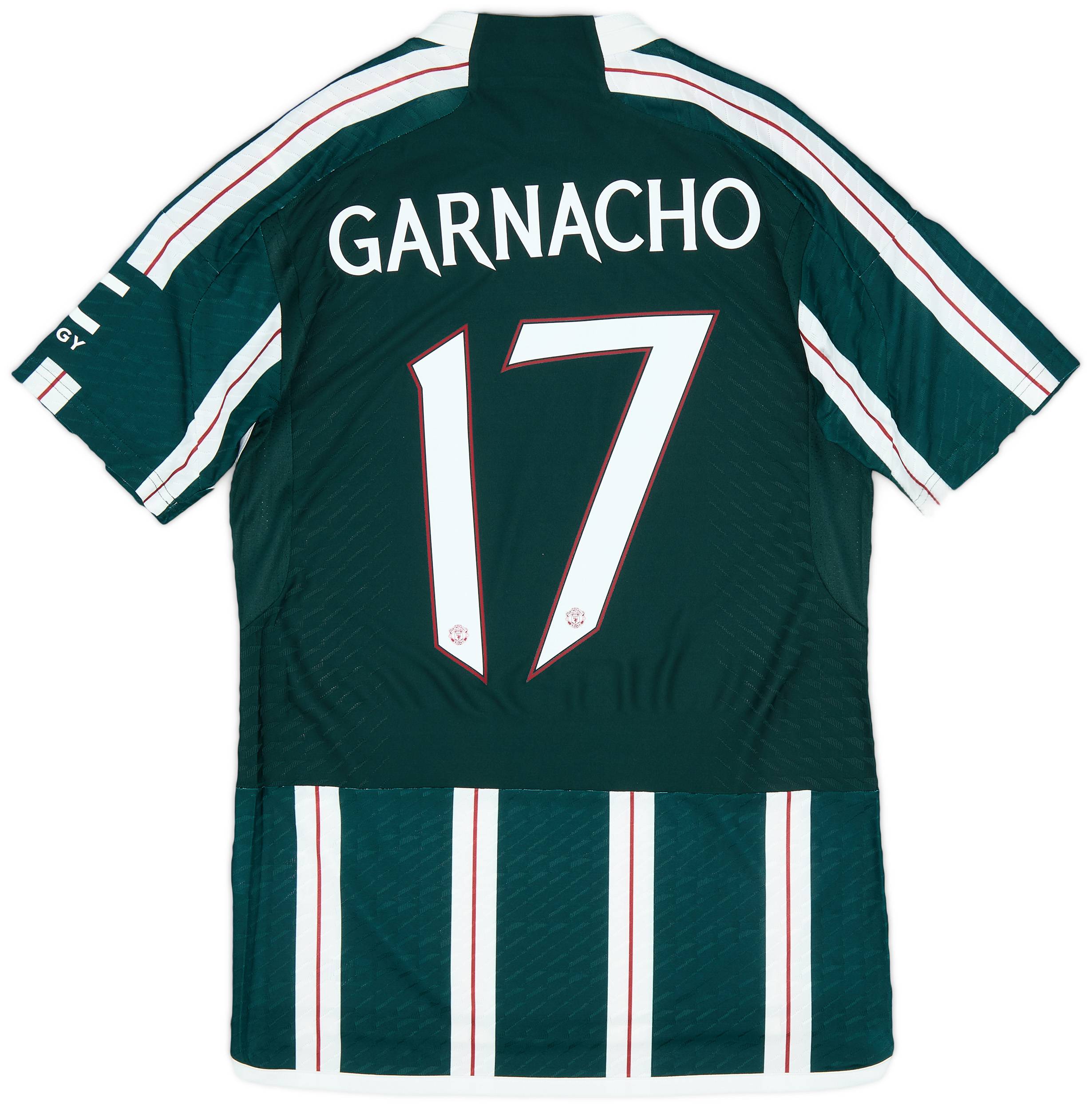 2023-24 Manchester United Authentic Away Shirt Garnacho #17 (S)