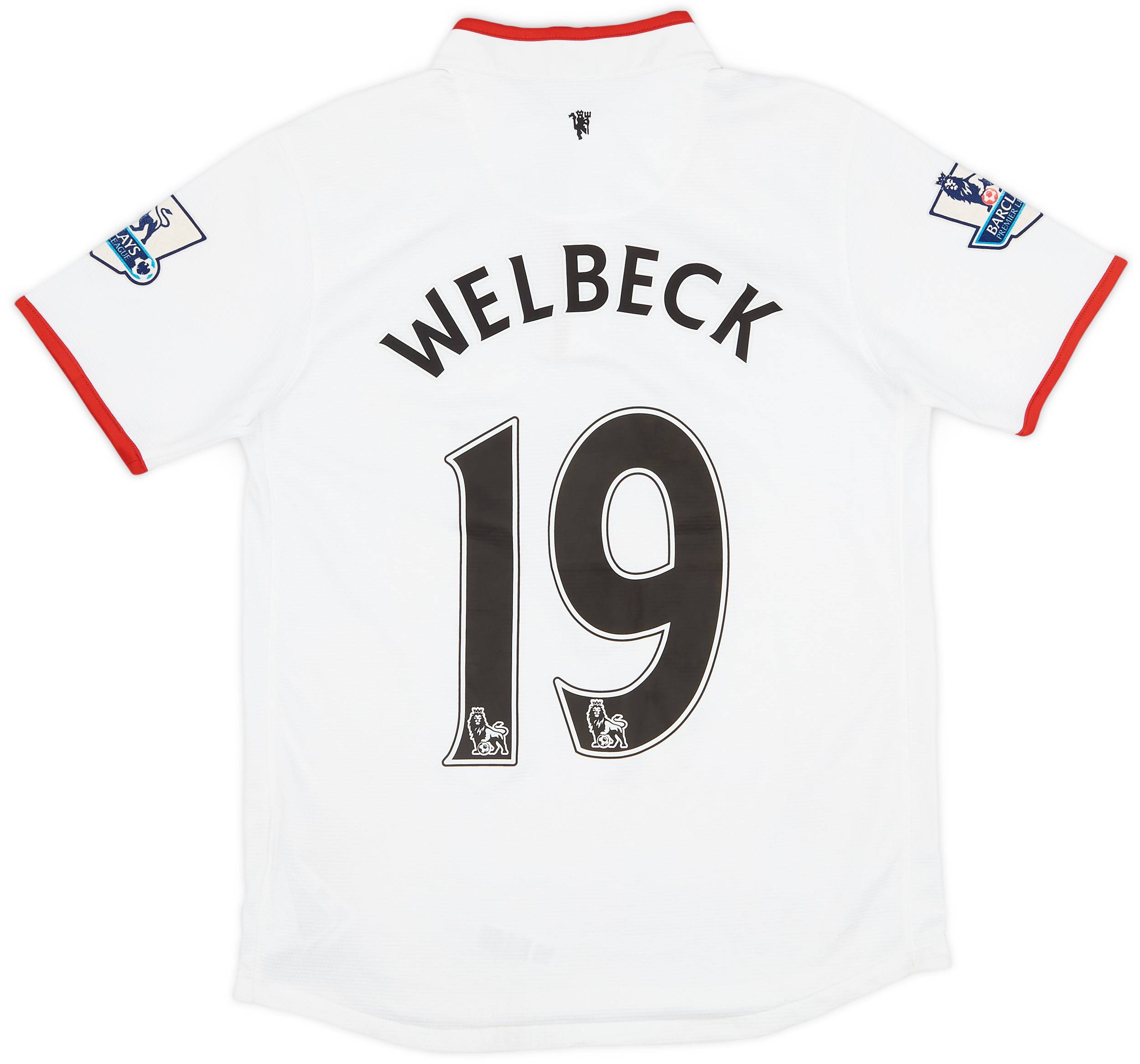 2012-14 Manchester United Away Shirt Welbeck #19 - 8/10 - (L.Boys)
