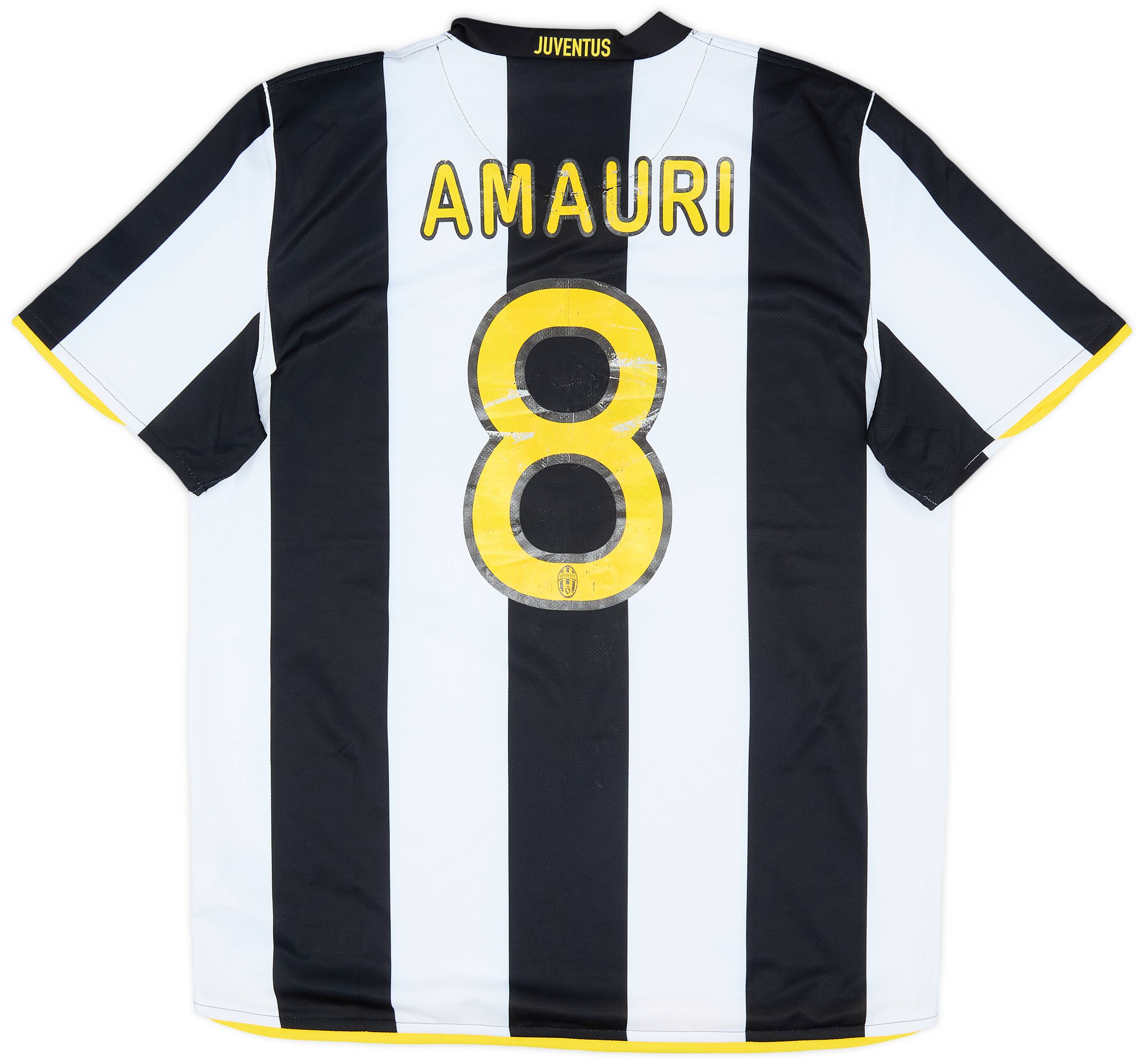 2008-09 Juventus Home Shirt Amauri #8 - 5/10 - (L)
