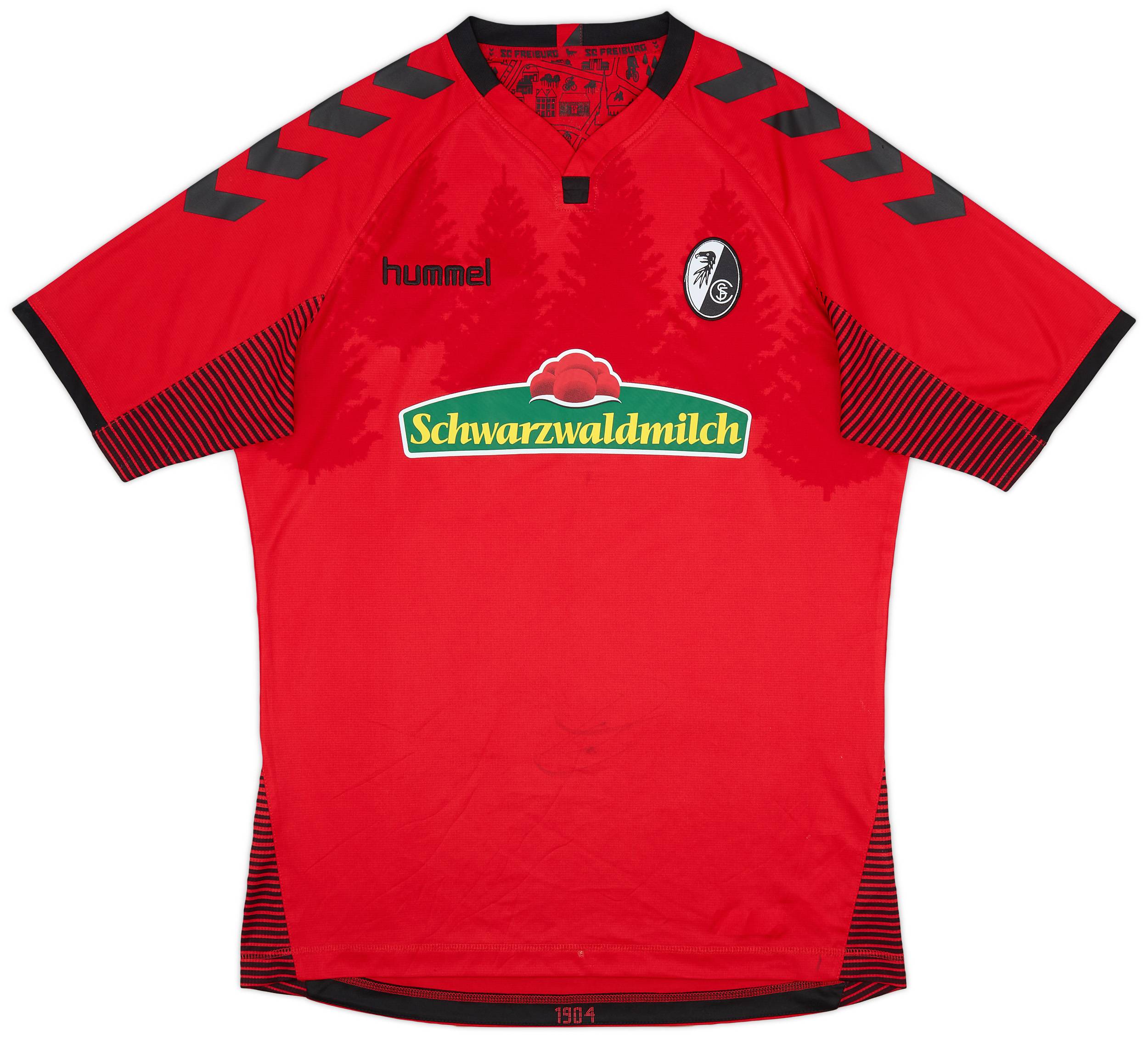 2017-18 Freiburg 'Signed' Home Shirt - 6/10 - (L)