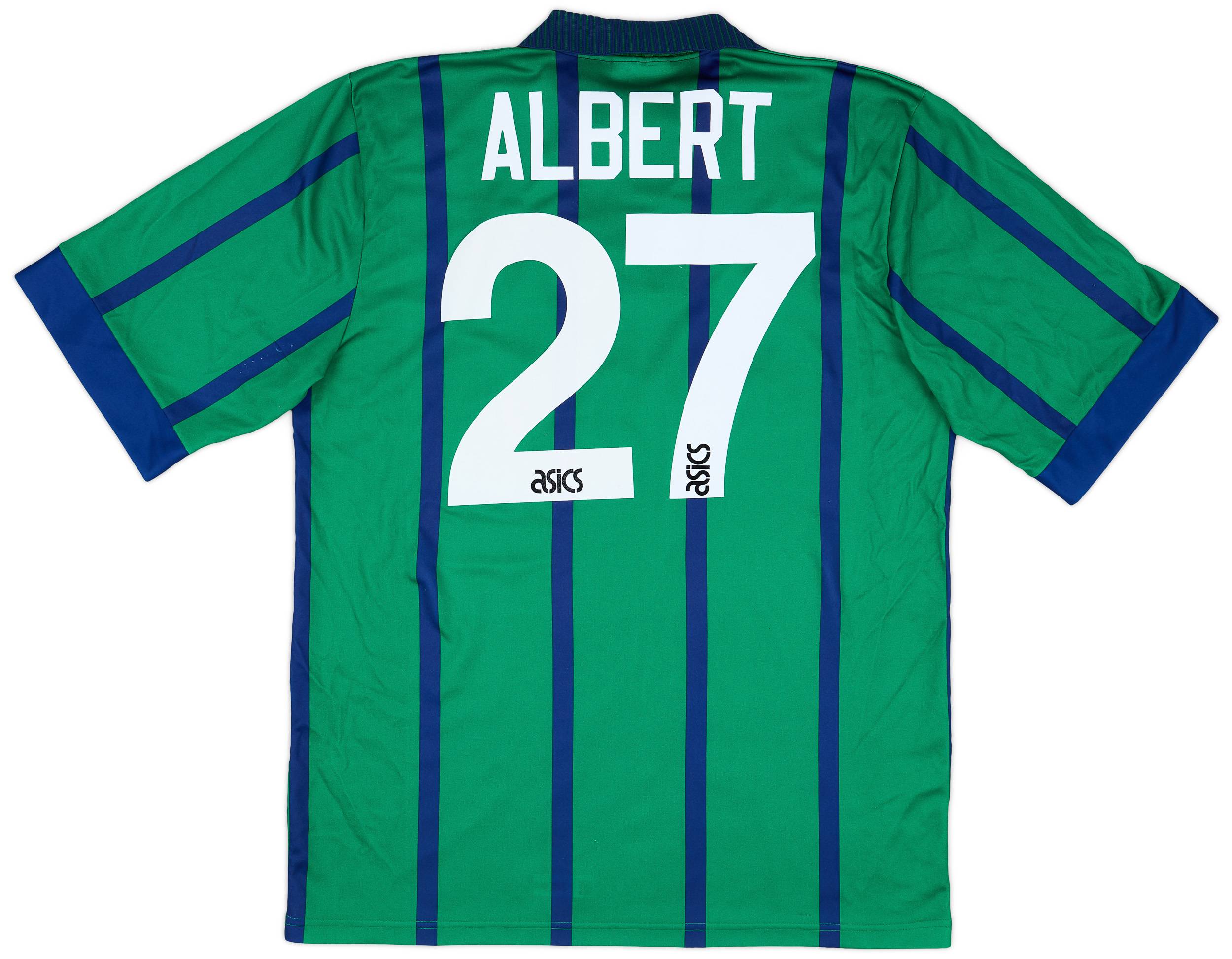 1994-95 Newcastle Third Shirt Albert #27 - 6/10 - (L)