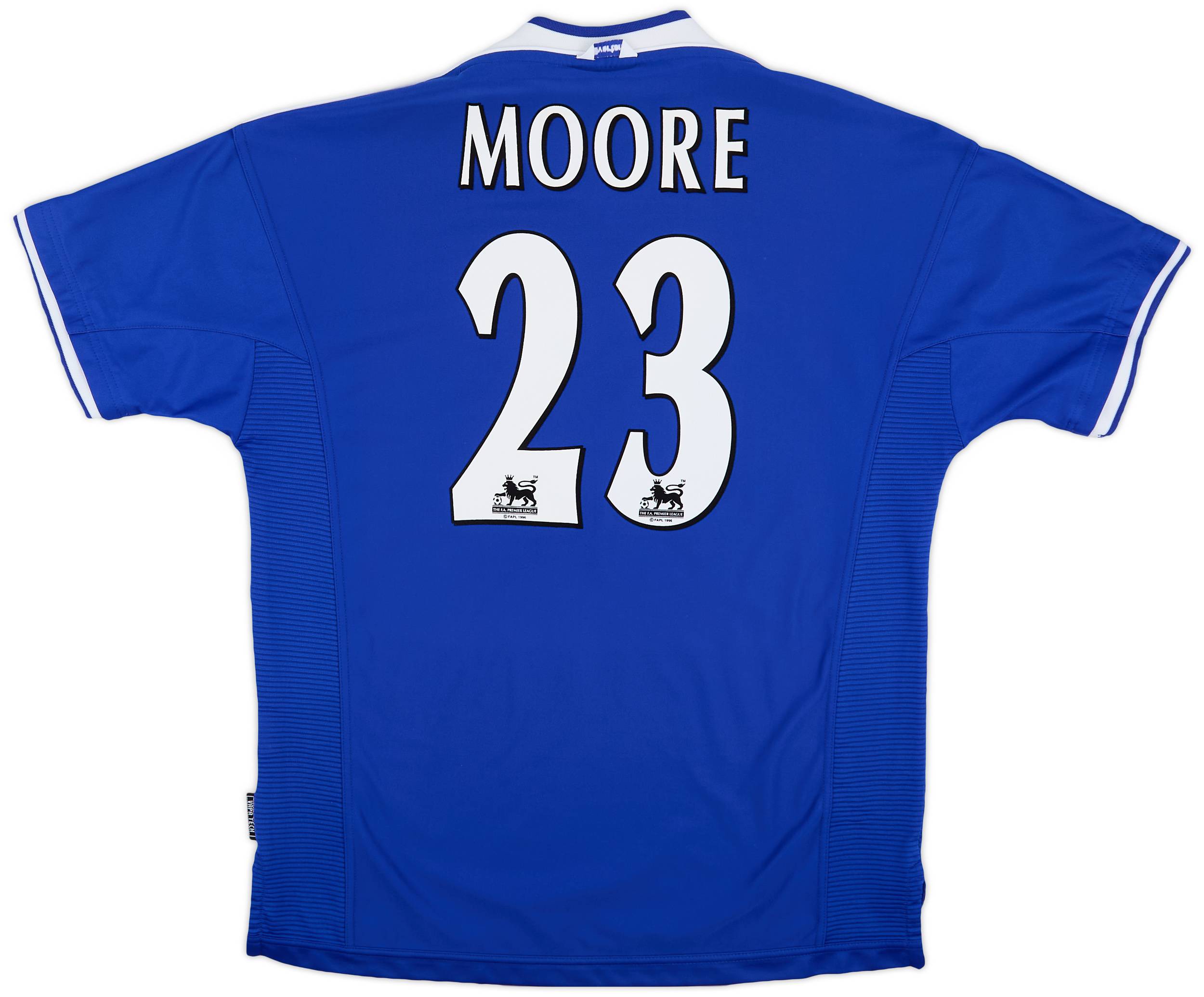 1999-00 Everton Home Shirt Moore #23 - 8/10 - (XL)