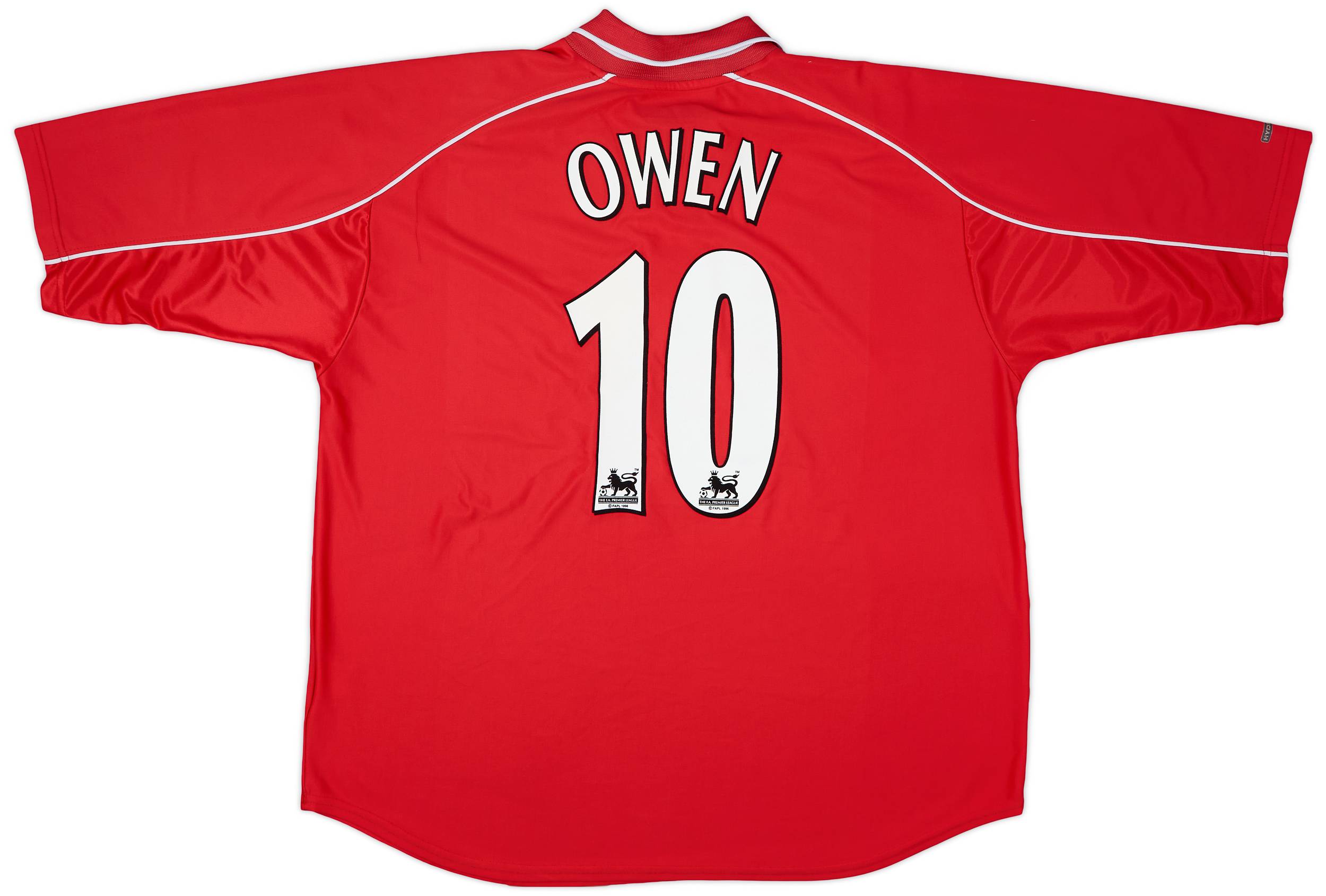 2000-02 Liverpool Home Shirt Owen #10 - 6/10 - (XXL)