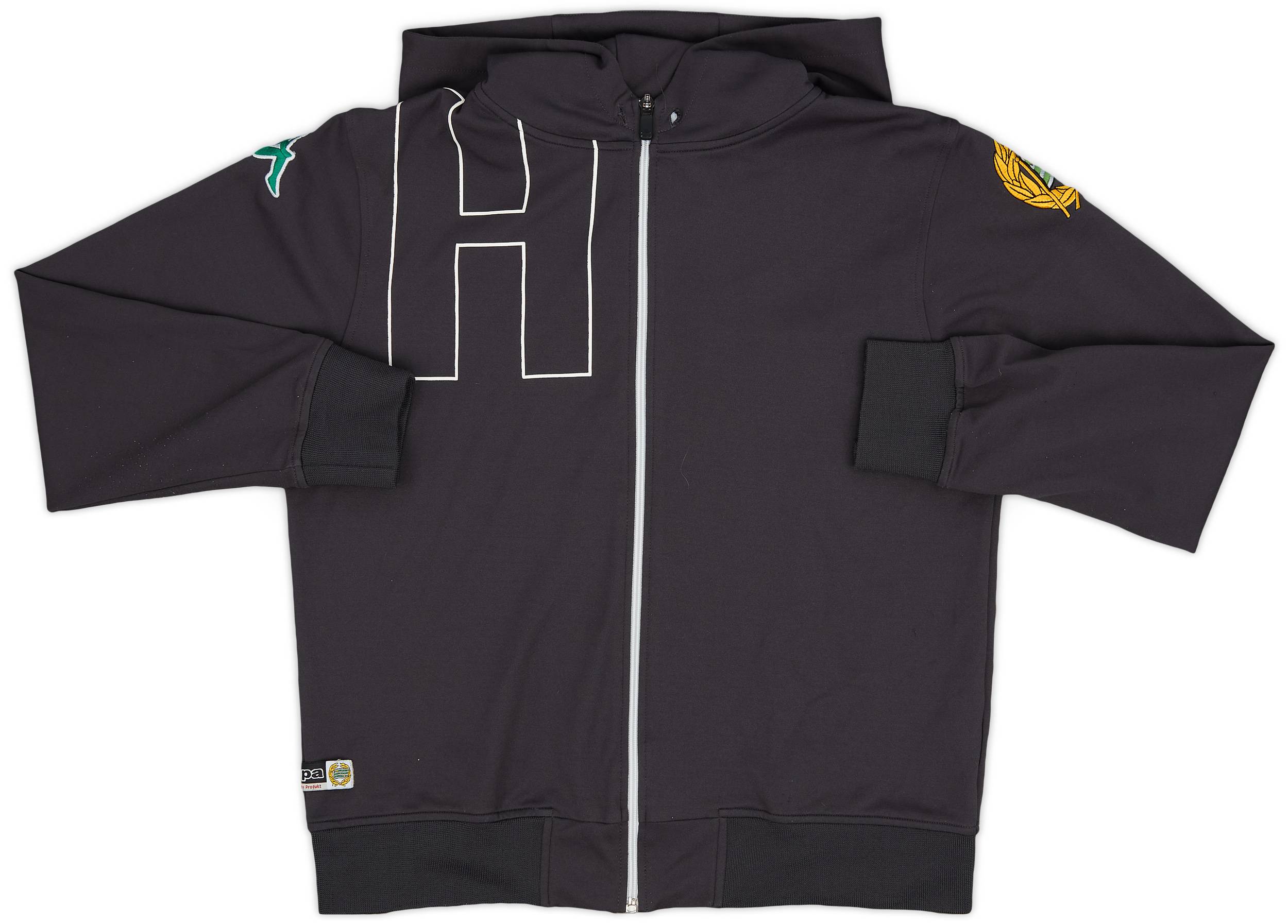 2005-06 Hammarby Kappa Hooded Track Jacket - 6/10 - (XL.Boys)