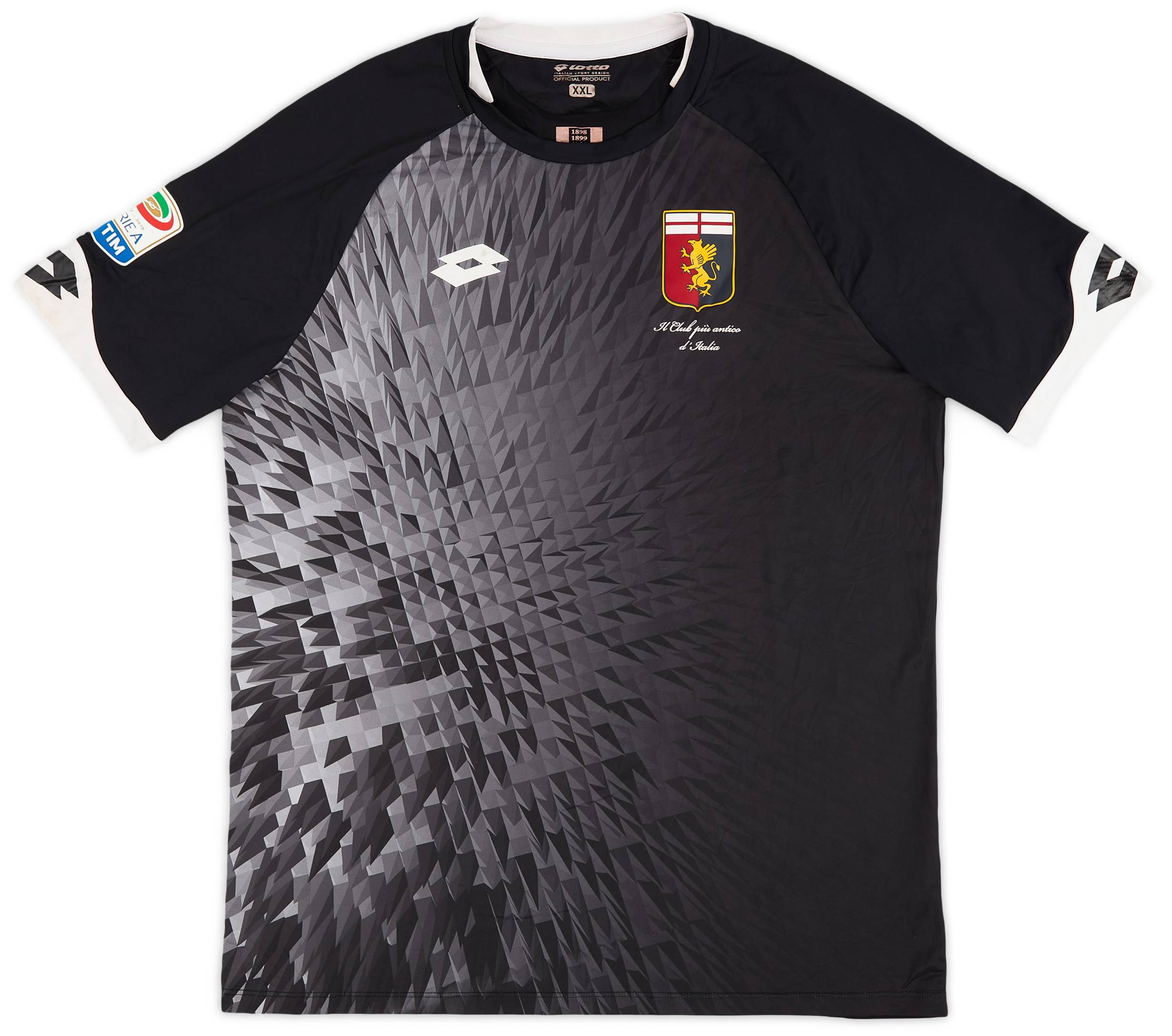 2017-18 Genoa GK S/S Shirt - 7/10 - (XXL)