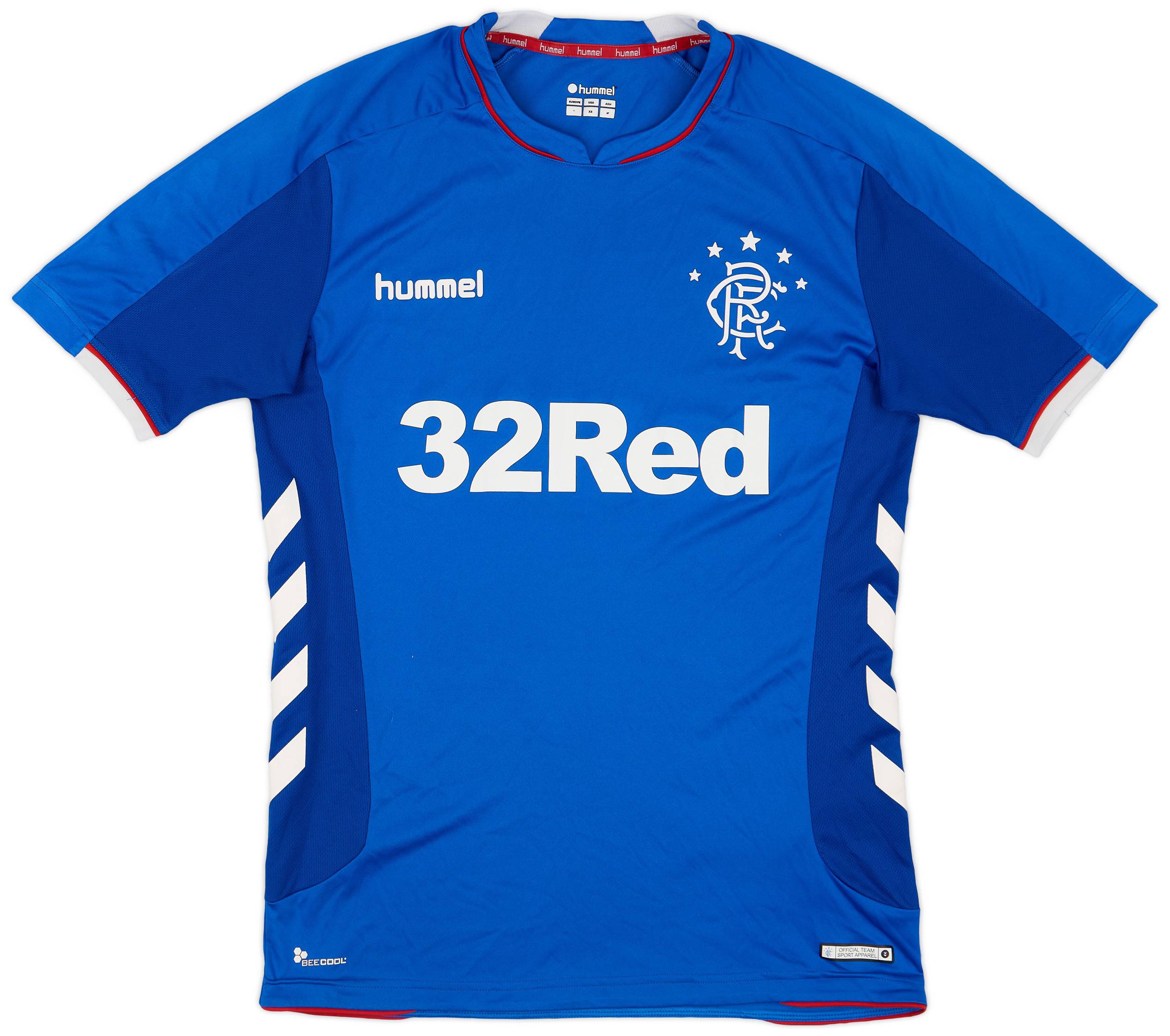 2018-19 Rangers Home Shirt - 7/10 - (S)