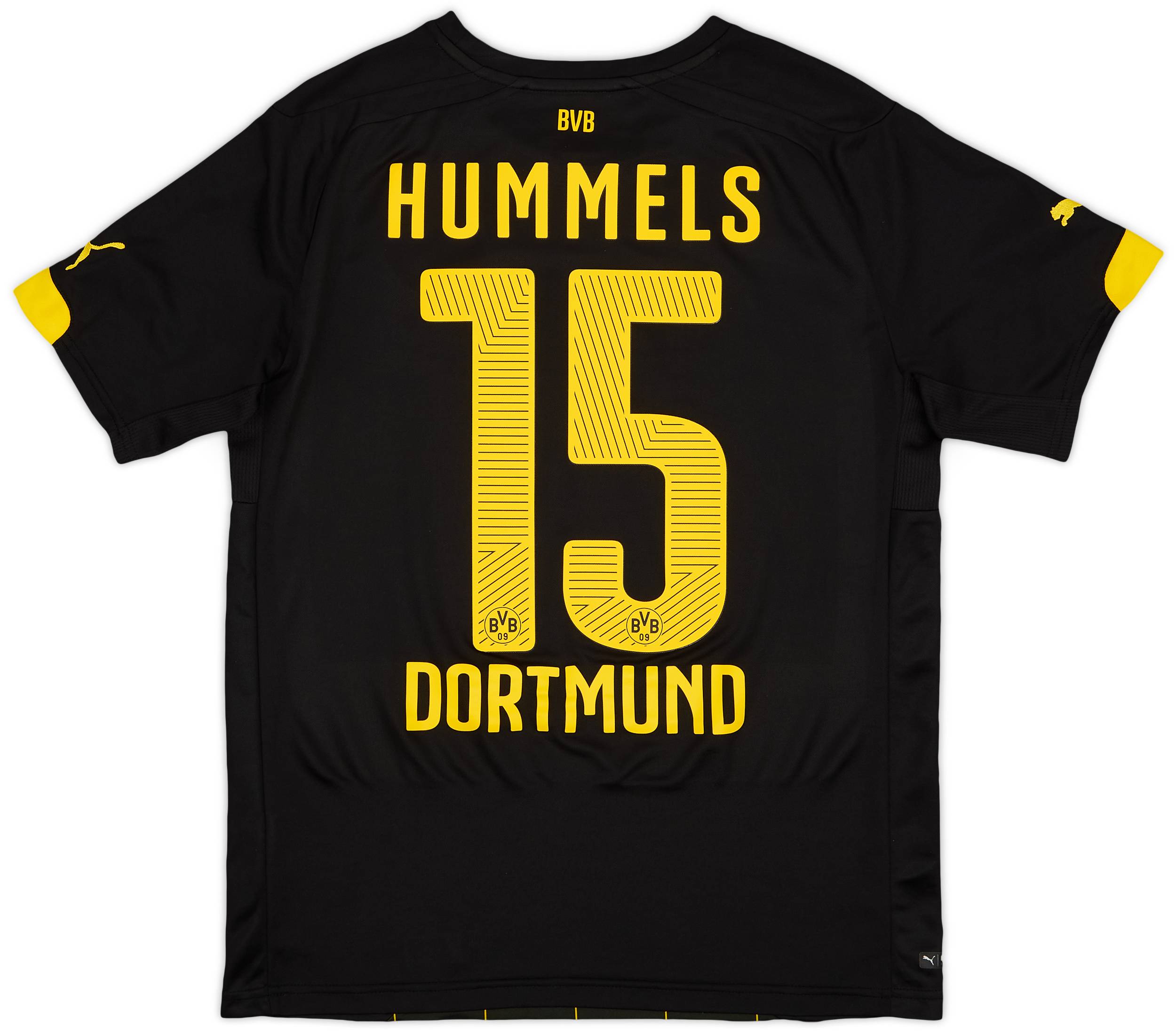2014-16 Borussia Dortmund Away Shirt Hummels #15 - 8/10 - (S)