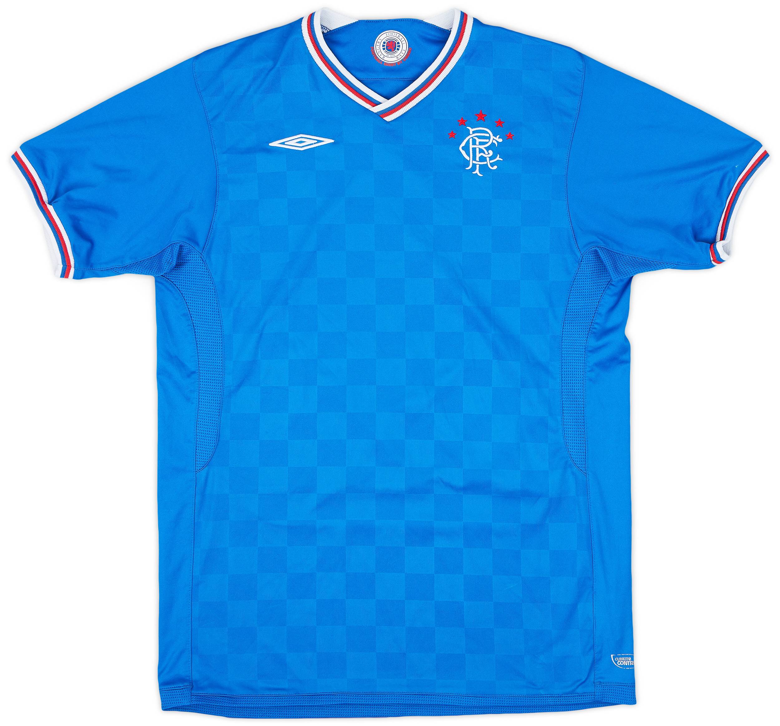 2009-10 Rangers Home Shirt - 8/10 - (XL.Boys)
