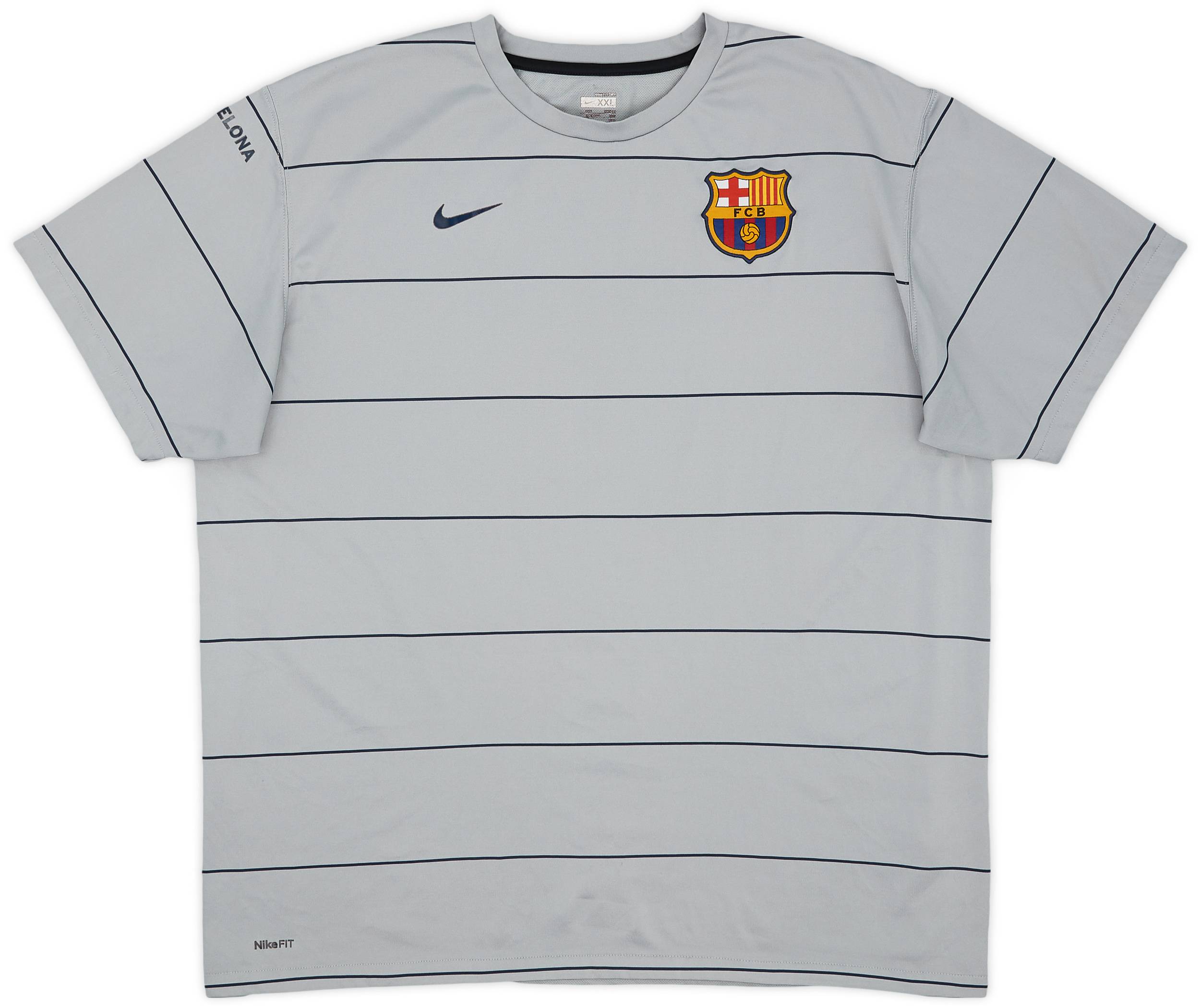 2008 09 Barcelona Nike Training Shirt 9 10 XXL