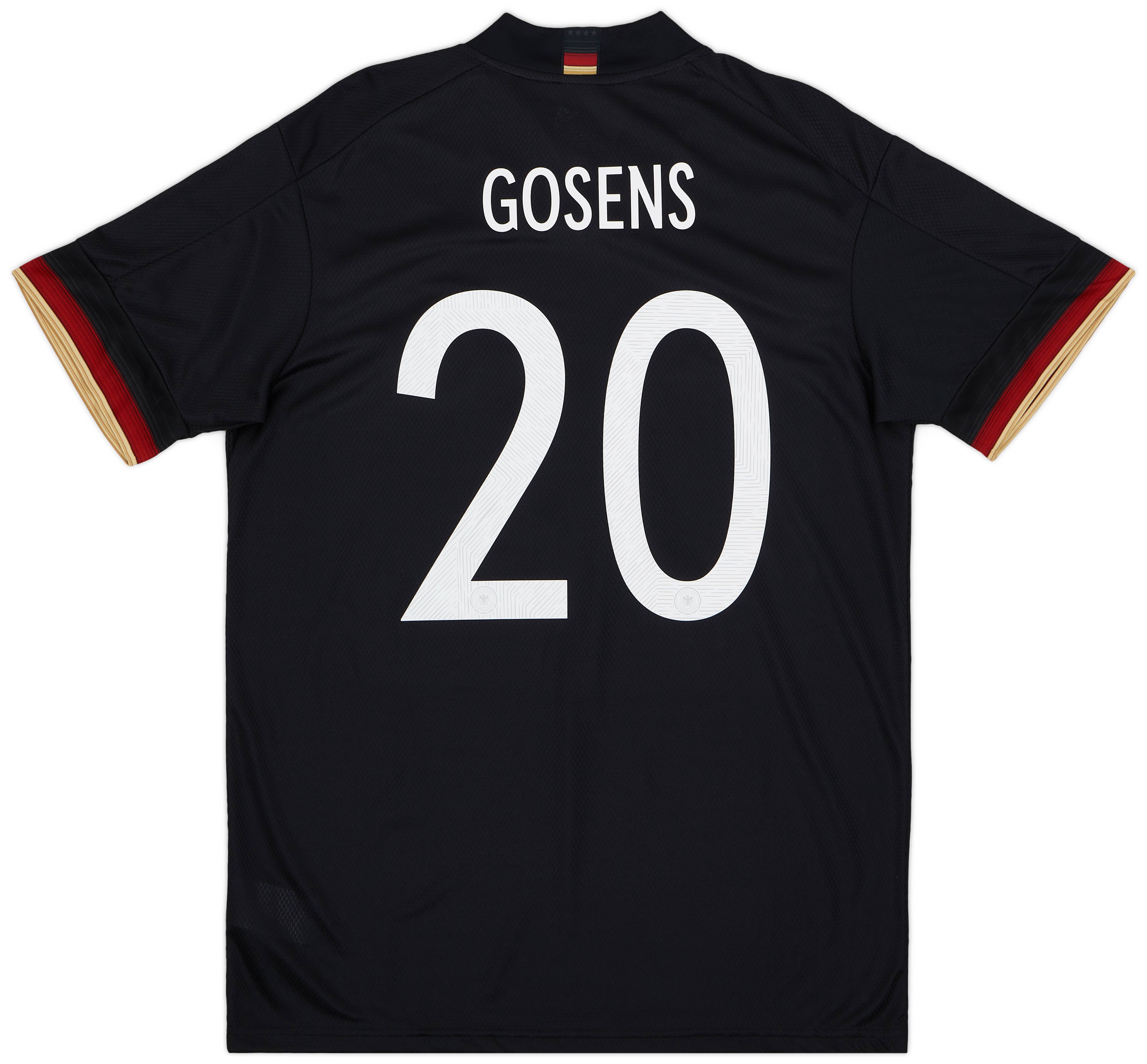2020-21 Germany Away Shirt Gosens #20 - 8/10